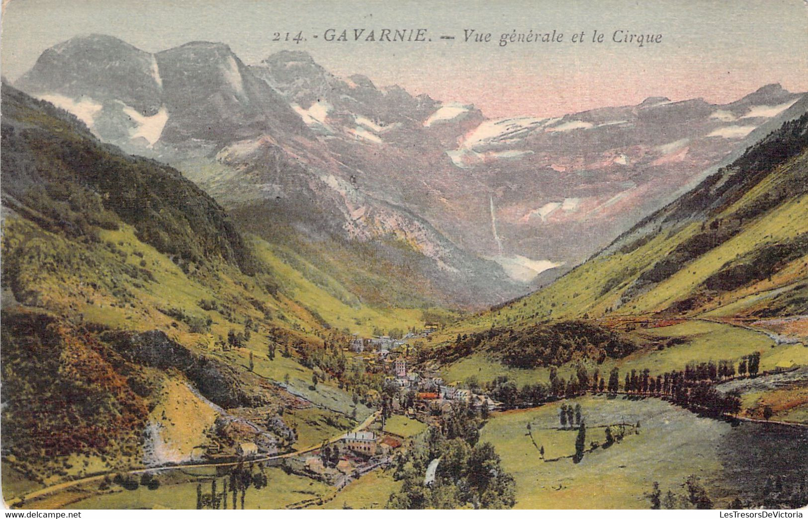 FRANCE - 65 - GAVARNIE - Vue Générale Et Le Cirque - Edition Quinot - Carte Postale Ancienne - Gavarnie
