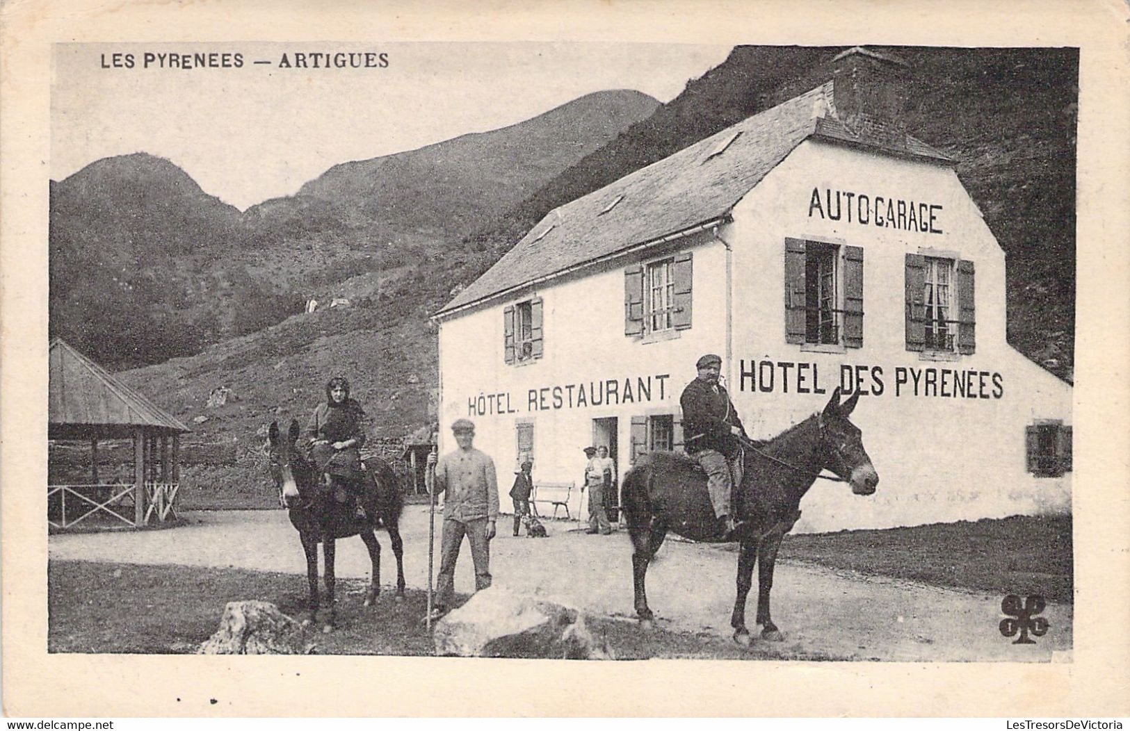 FRANCE - 65 - ARTIGUES - Hôtel Des Pyrénées - Au Dos Addition - Carte Postale Ancienne - Altri & Non Classificati