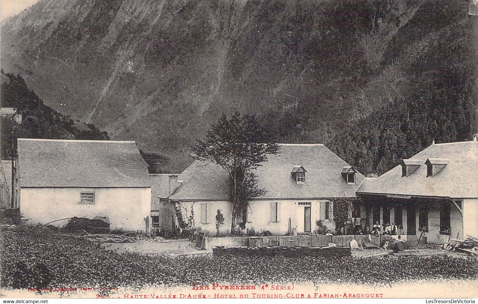 FRANCE - 65 - Haute Vallée D'Aure - Hôtel Du Tourning Club à Fabian Aragnouet - Carte Postale Ancienne - Andere & Zonder Classificatie