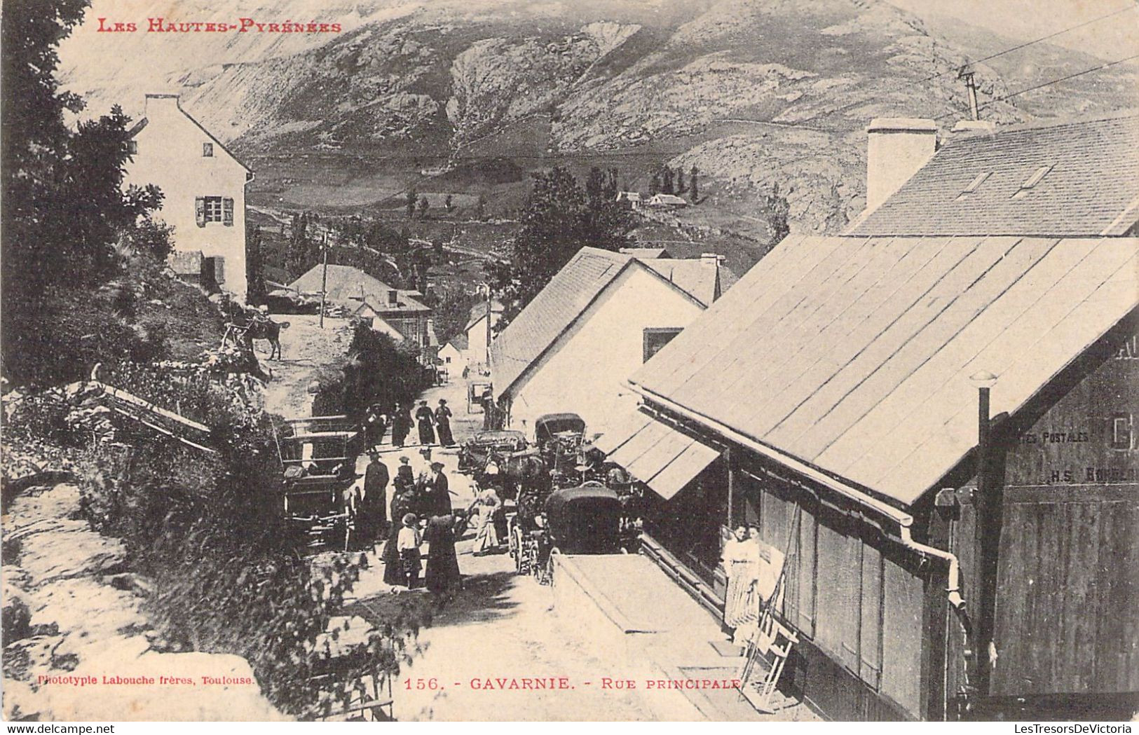 FRANCE - 65 - GAVARNIE - Rue Principale - Labouche Frère - Carte Postale Ancienne - Gavarnie