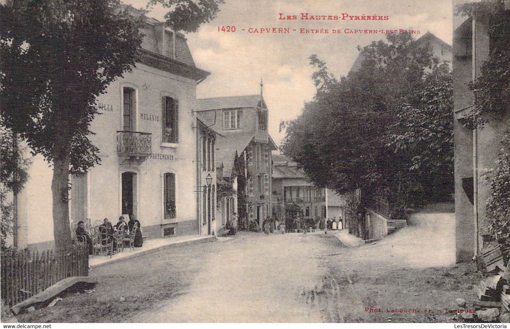 FRANCE - 65 - CAPVERN - Entrée De CAPVERN LES BAINS - Carte Postale Ancienne - Other & Unclassified