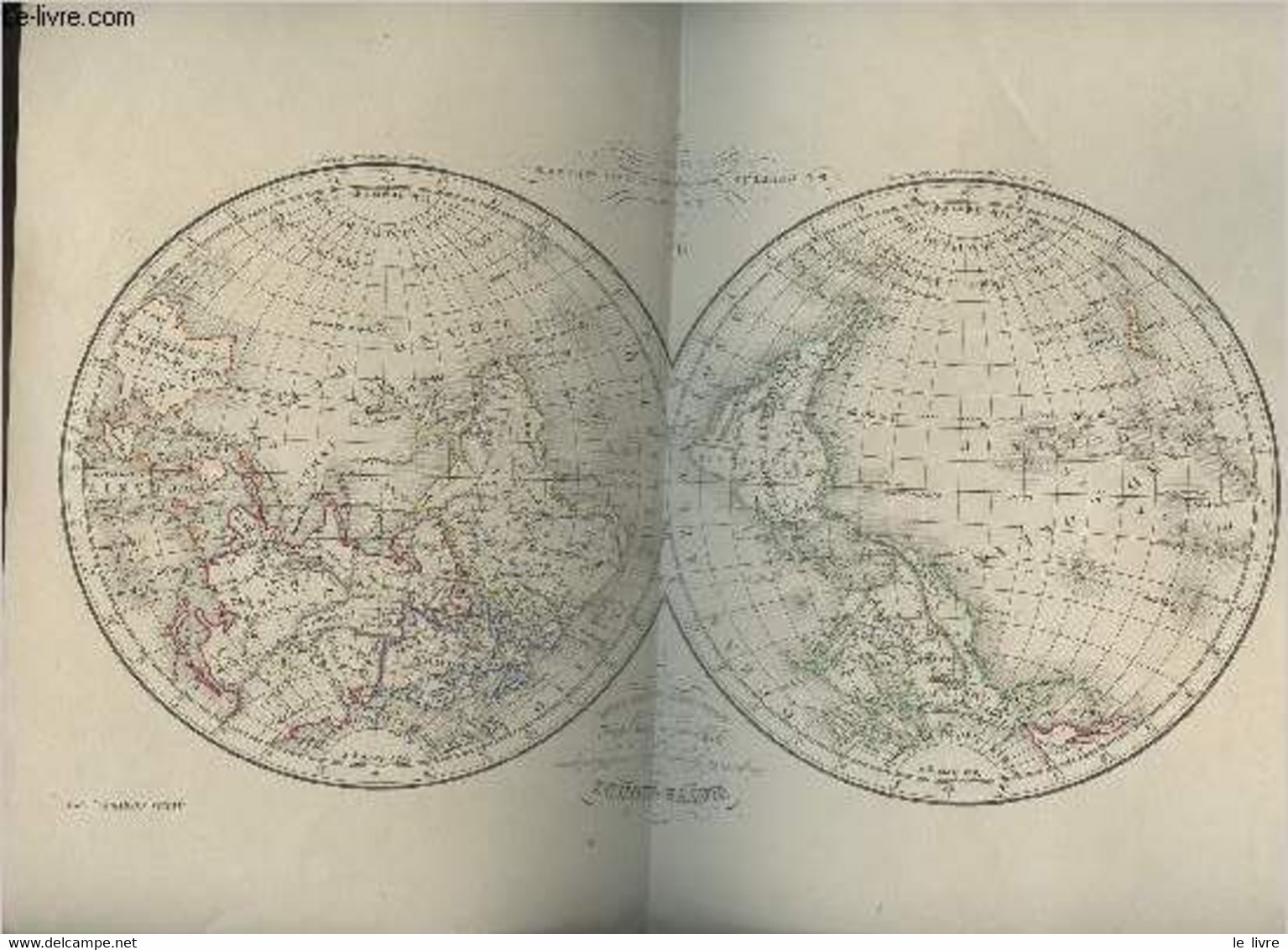 Petit Atlas élémentaire Par MM. Achille Meissas Et Auguste Michelot Dressé Pour La Petite Géographie Méthodique Et Le Ma - Maps/Atlas