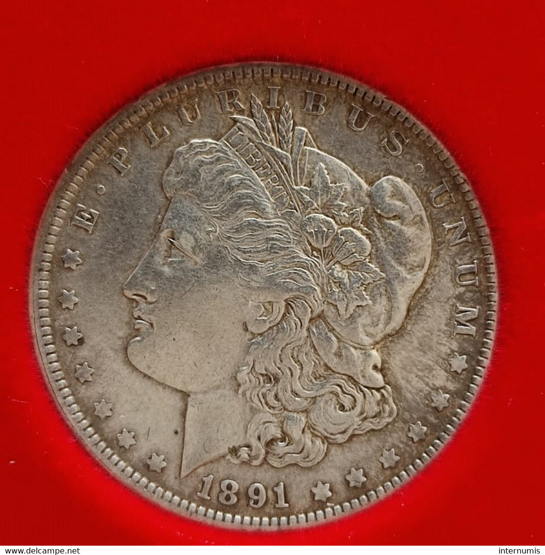 Etats-Unis / USA, Morgan, 1 Dollar, 1891, Argent (Silver), SUP (AU), KM#110 - 1878-1921: Morgan