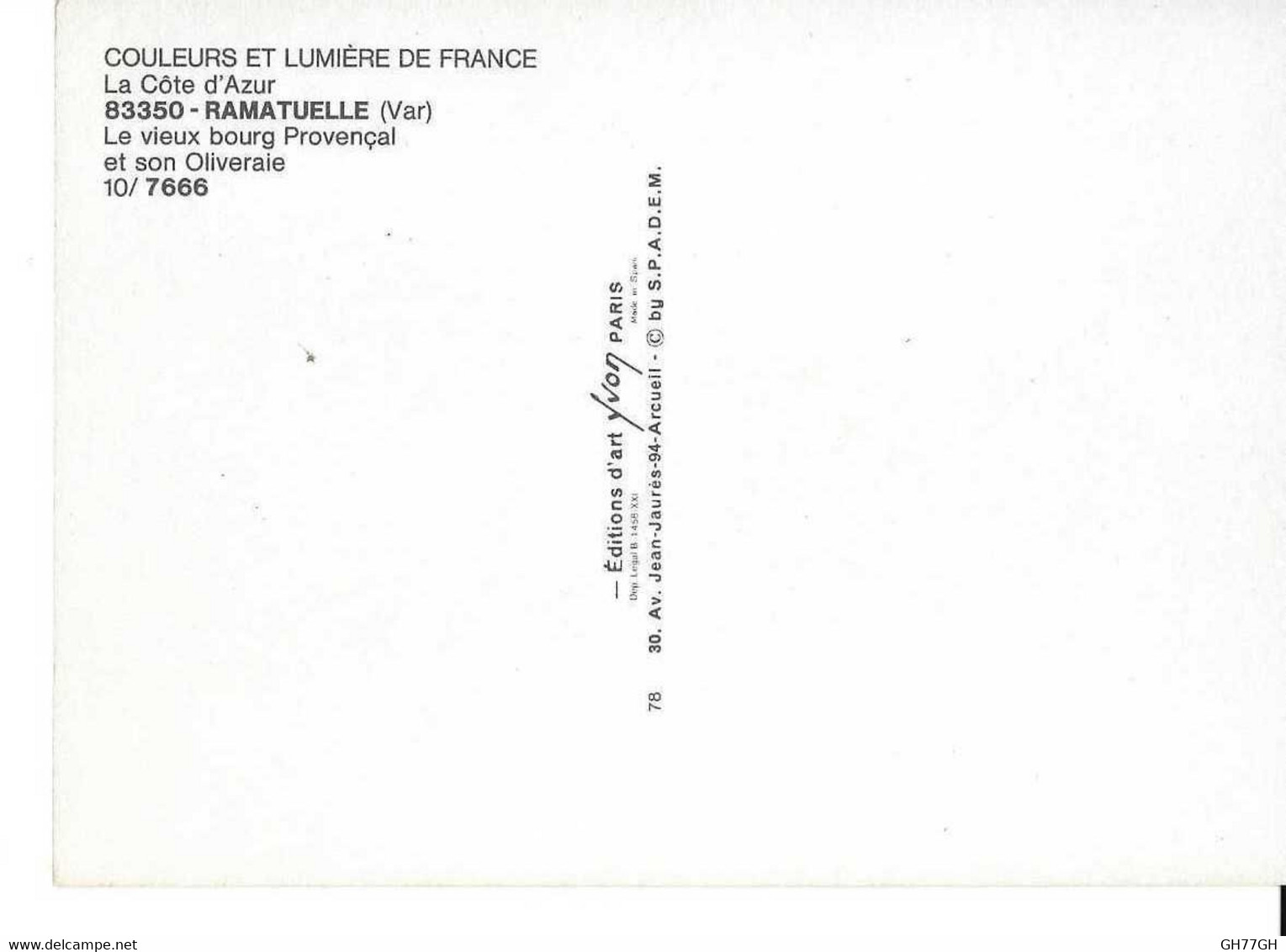 CP RAMATUELLE - Ramatuelle