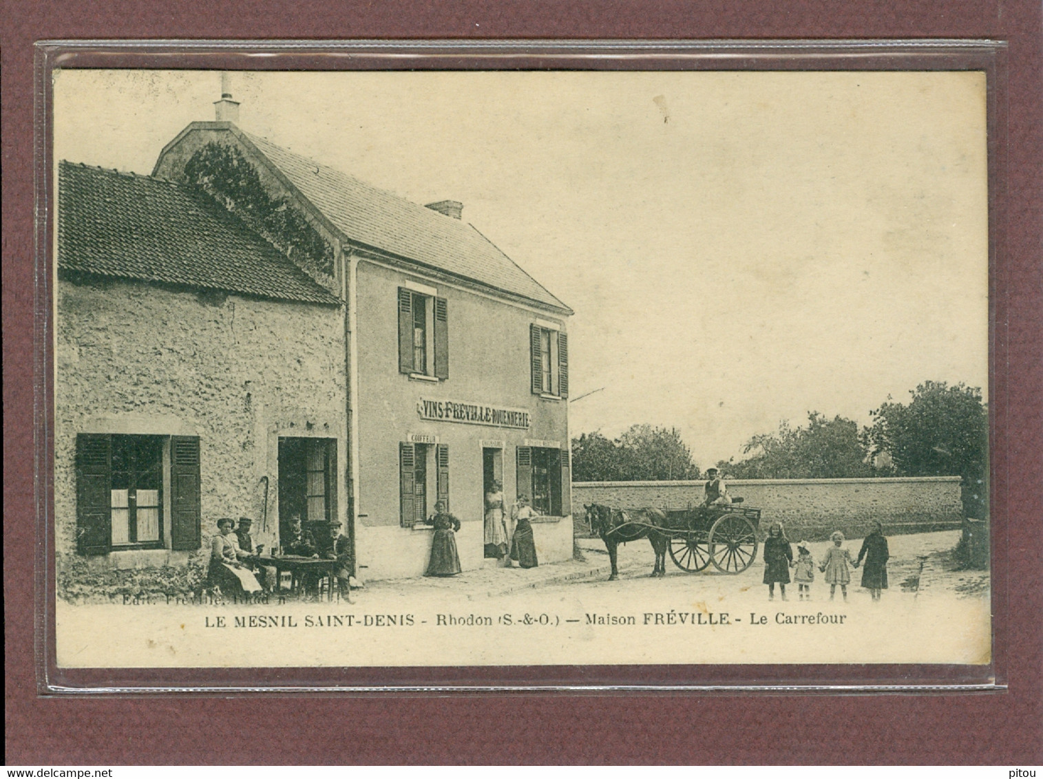 LE MESNIL SAINT DENIS (78) - RHODON - MAISON FREVILLE - LE CARREFOUR - Le Mesnil Saint Denis