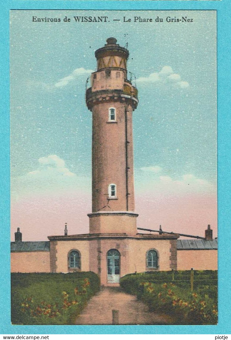 * Wissant (Dép 62 - Pas De Calais - France) * (Fauchois, éditeur Béthune) Le Phare Du Cap Gris Nez, Lighthouse - Wissant