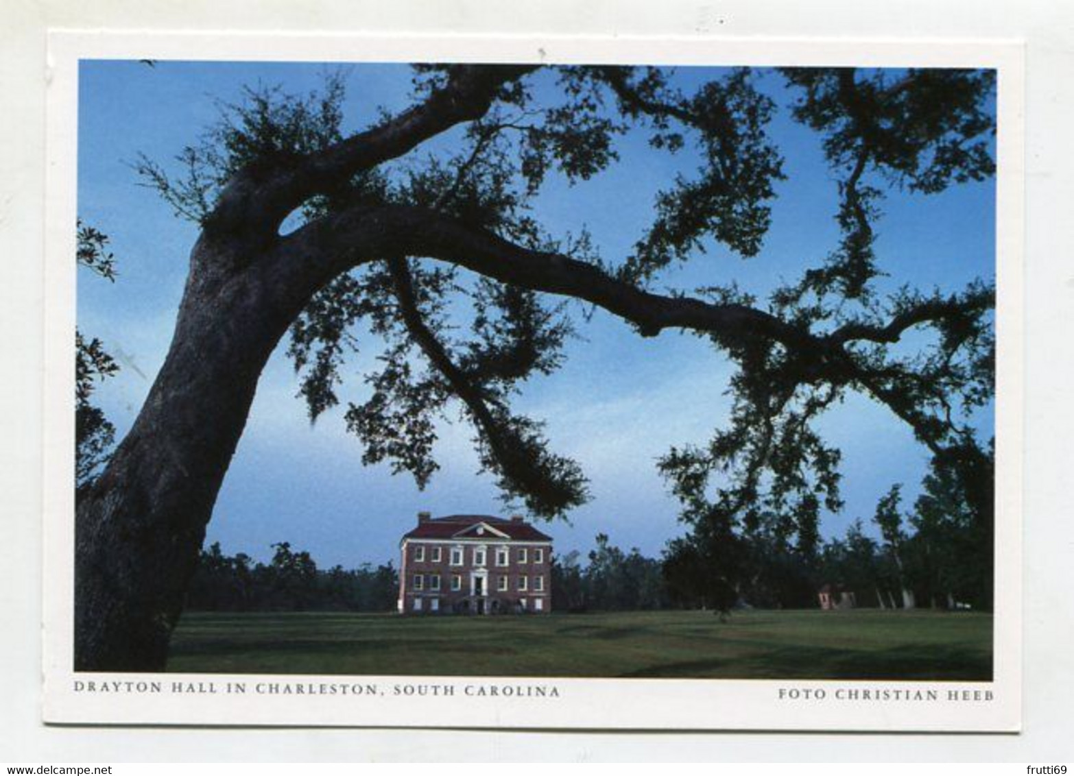 AK 111081 USA - South Carolina - Drayton Hall In Charleston - Charleston