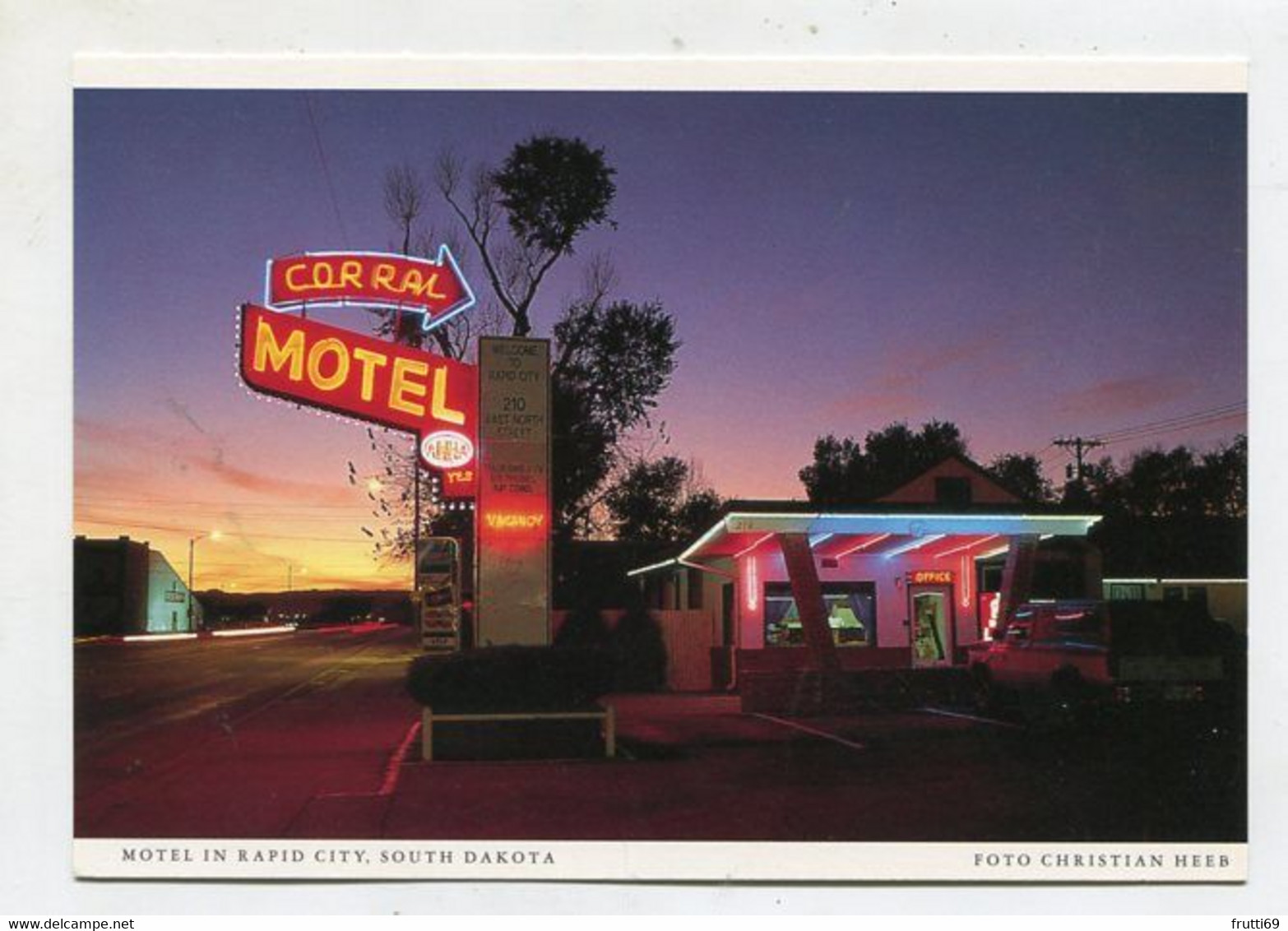 AK 111084 USA - South Dakota - Motel In Rapid City - Rapid City