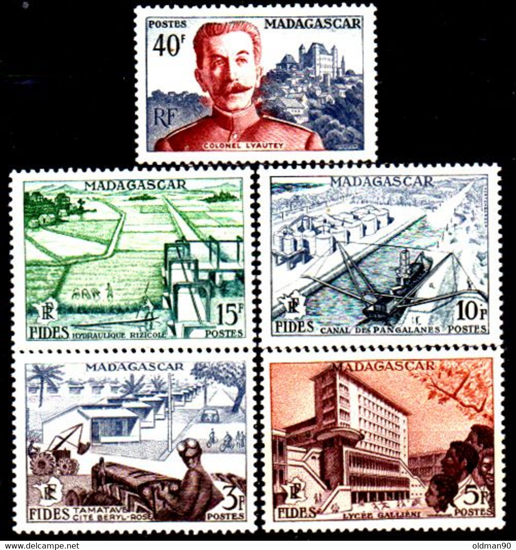 Madagascar -57- POST STAMPS, Issued By 1954-1956 - Quality In Your Opinion. - Altri & Non Classificati