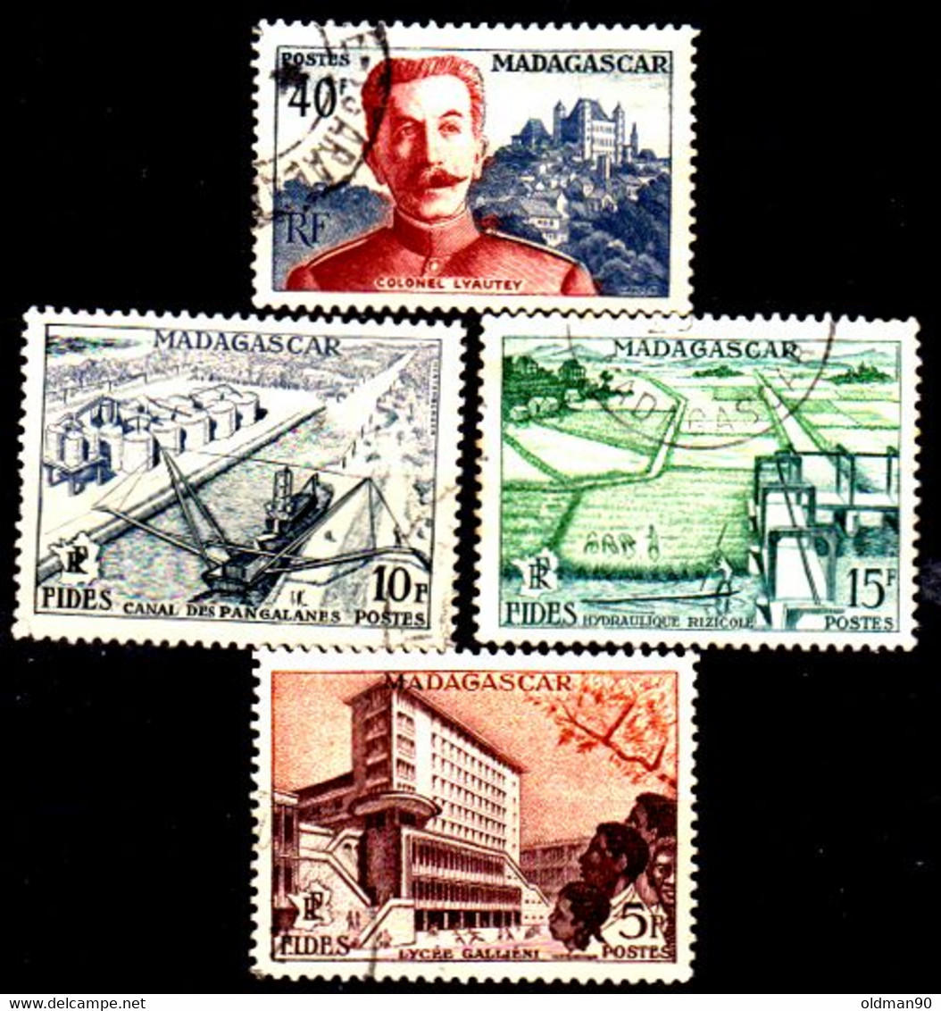 Madagascar -58- POST STAMPS, Issued By 1954-1956 - Quality In Your Opinion. - Andere & Zonder Classificatie