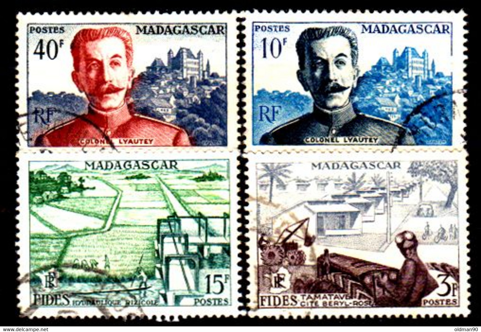 Madagascar -59- POST STAMPS, Issued By 1954-1956 - Quality In Your Opinion. - Autres & Non Classés