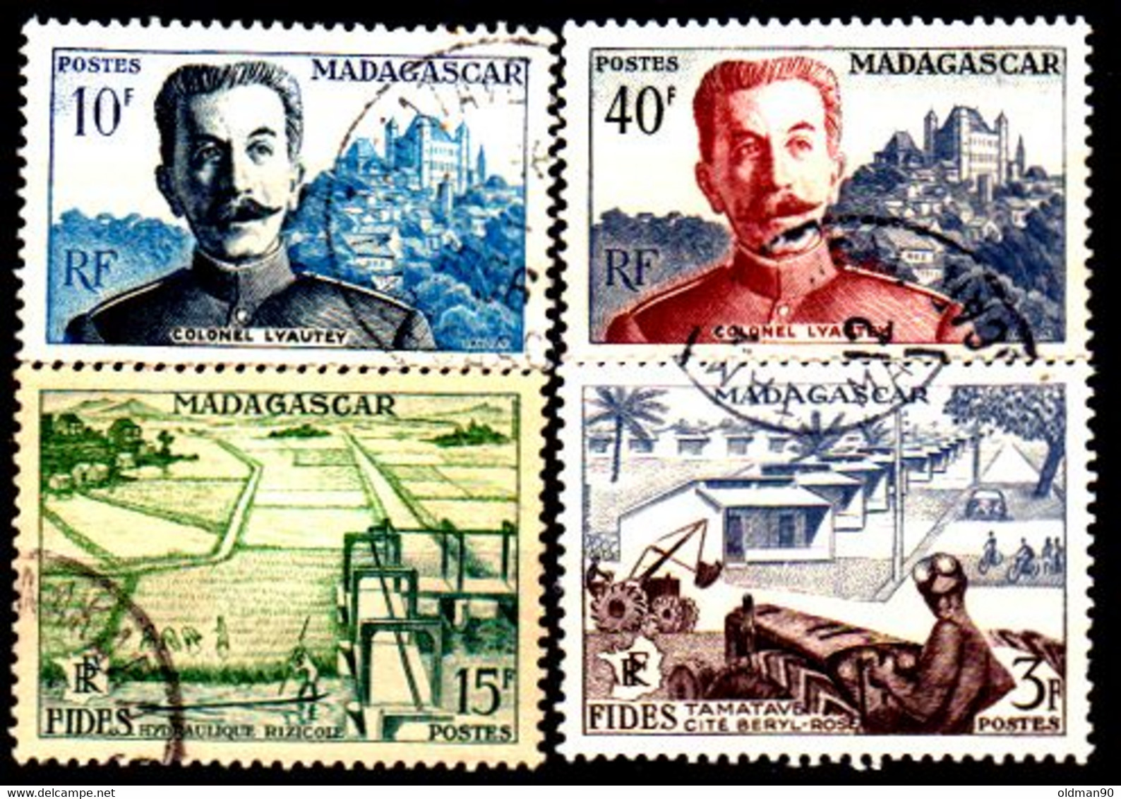 Madagascar -60- POST STAMPS, Issued By 1954-1956 - Quality In Your Opinion. - Altri & Non Classificati