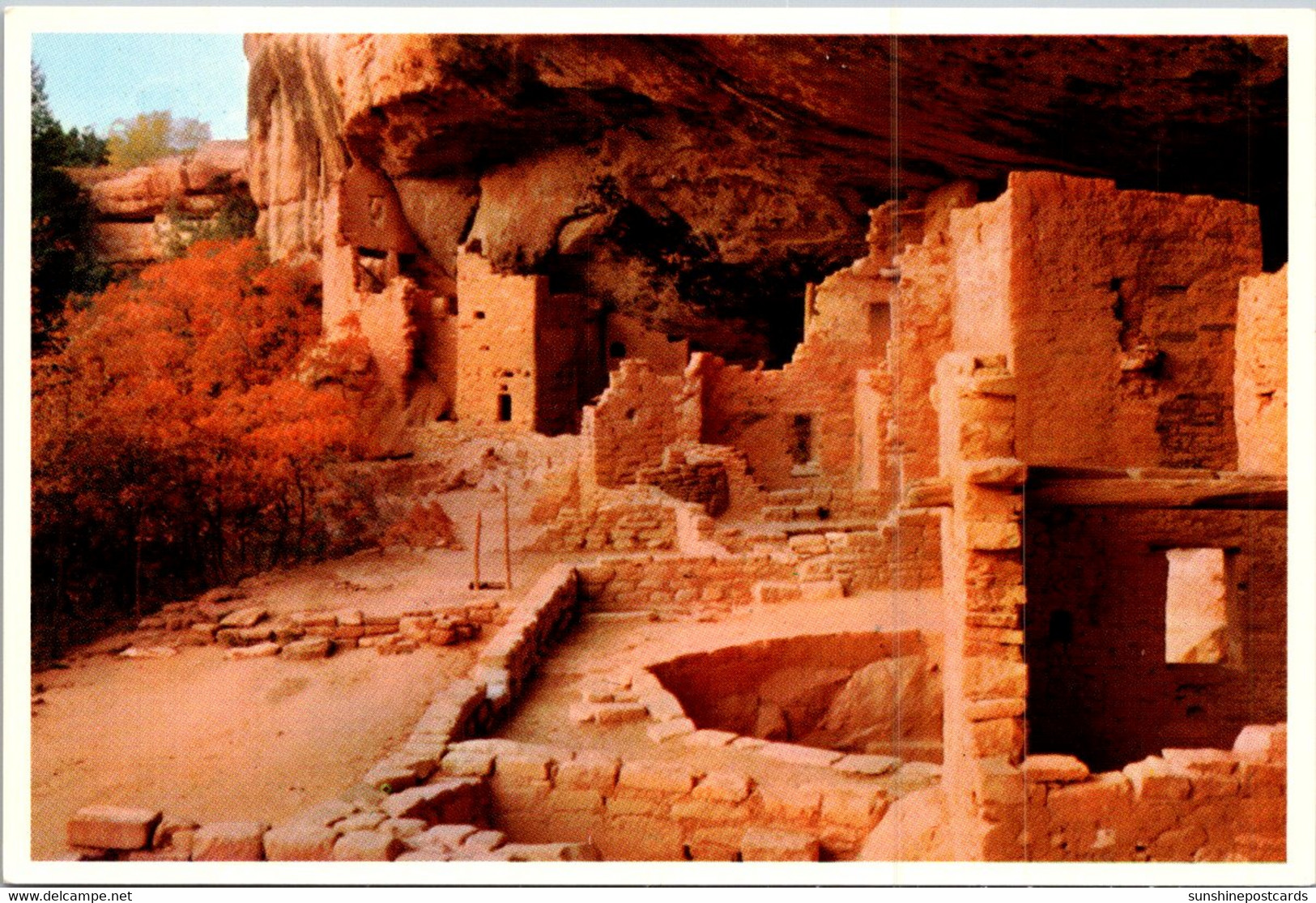 Colorado Mesa Verde National Park Spruce Tree Ruin - Mesa Verde