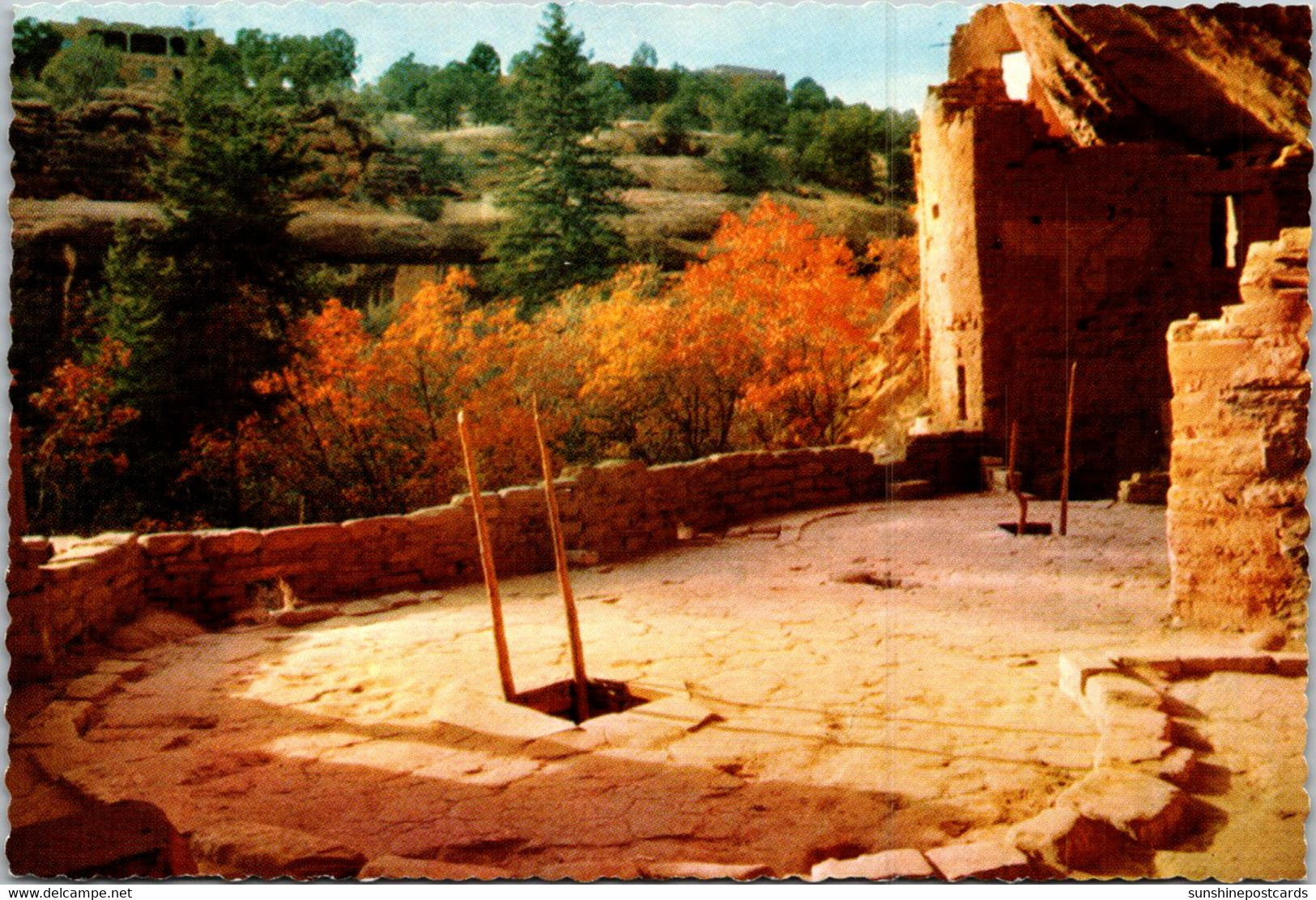 Colorado Mesa Verde National Park Spruce Tree Ruin - Mesa Verde