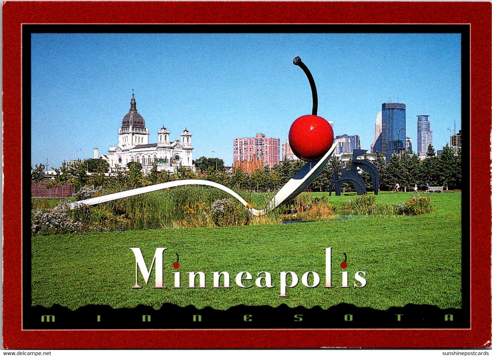 Minnesota Minneapolis Sculpture Garden Spoonbridge And Cherry - Minneapolis