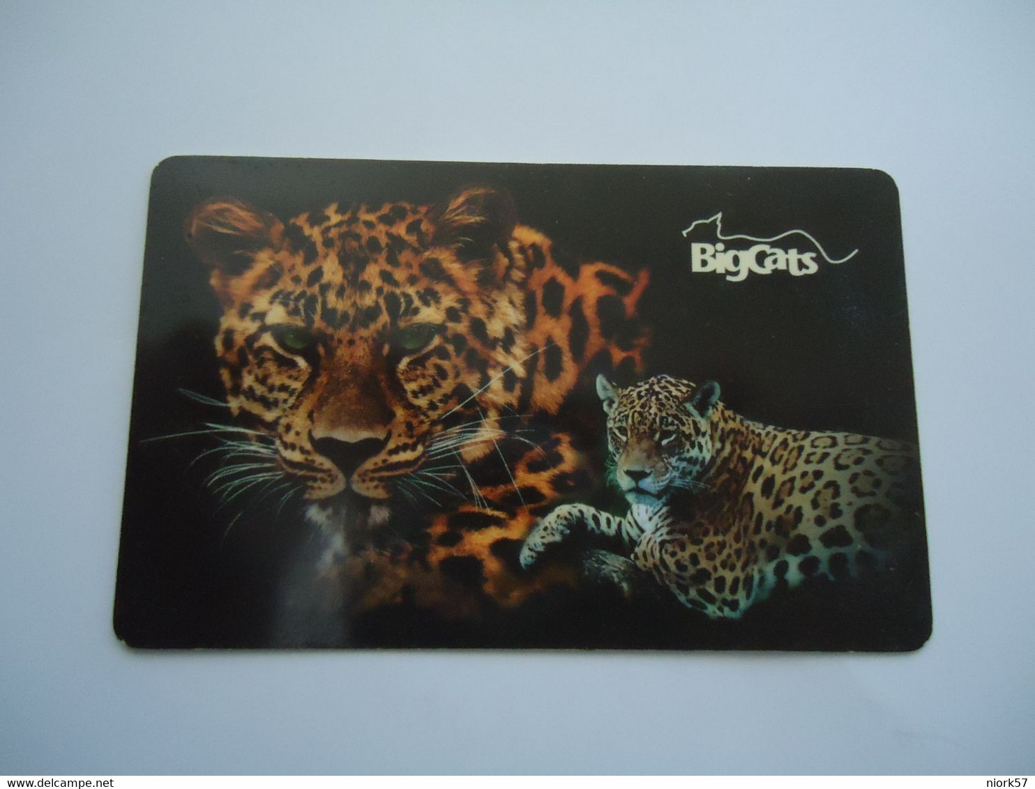 GREECE USED  PREPAID  CARDS ANIMALS TIGER - Jungle