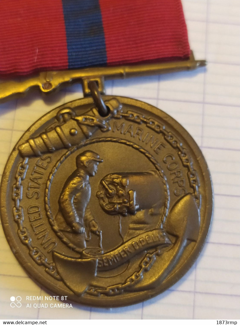 USA, MEDAILLE BONNE CONDUITE, MARINE CORPS - Stati Uniti