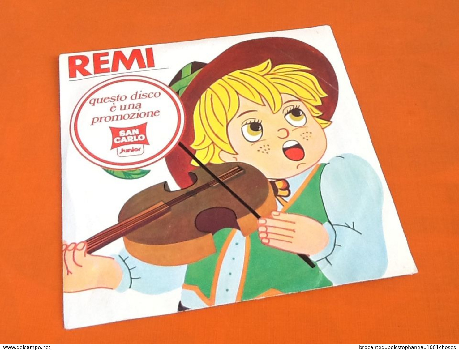 Vinyle 45 Tours Piccoli Boys  Remi (1980')  San Carlo Junior SC 06 - Kinderlieder