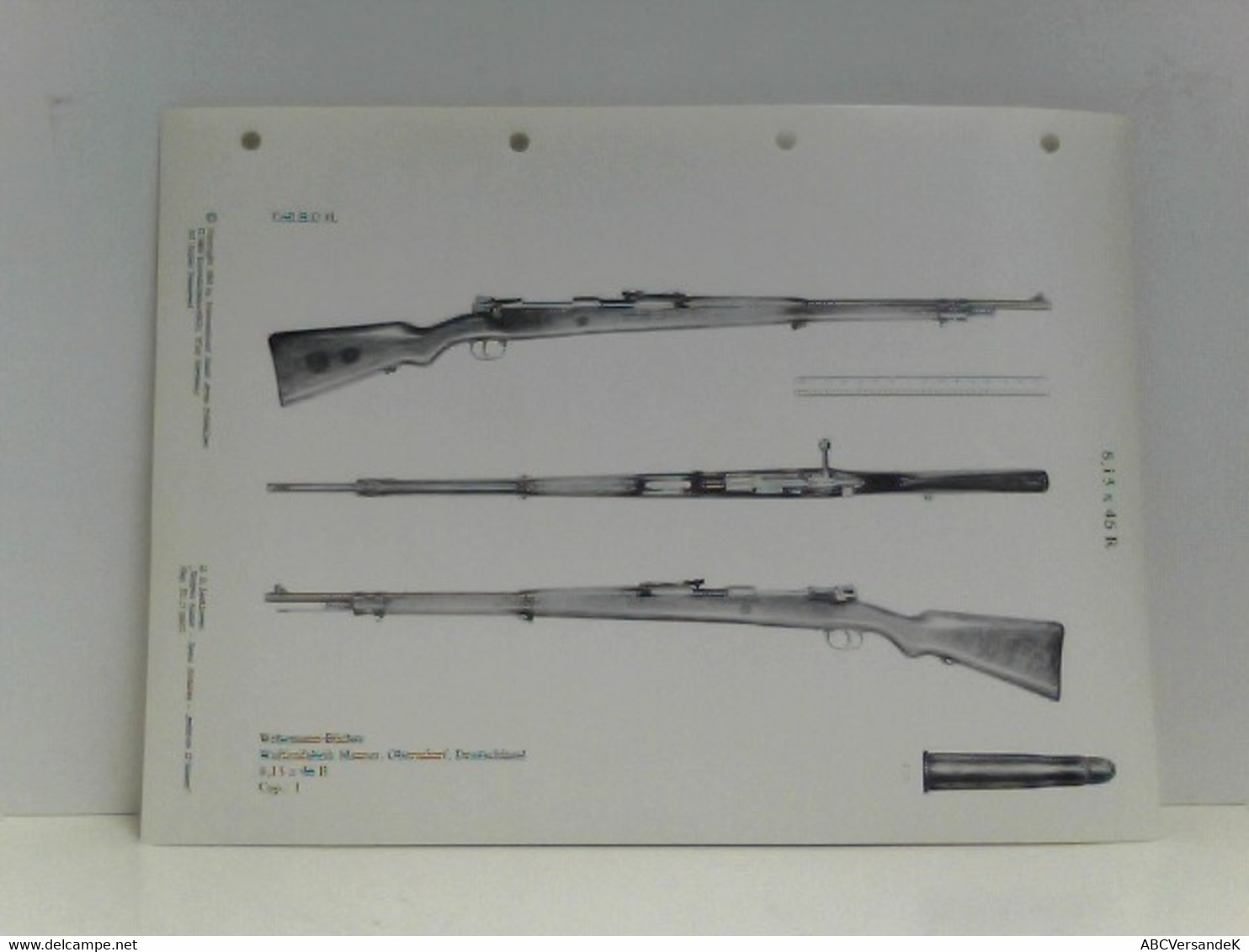 Waffen Archiv,  Arms Archives,  Archives D'Armes,  C 1  : 44 Henry R.F., 44 Henry R.F. Experimental Copy, 44 H - Policía & Militar