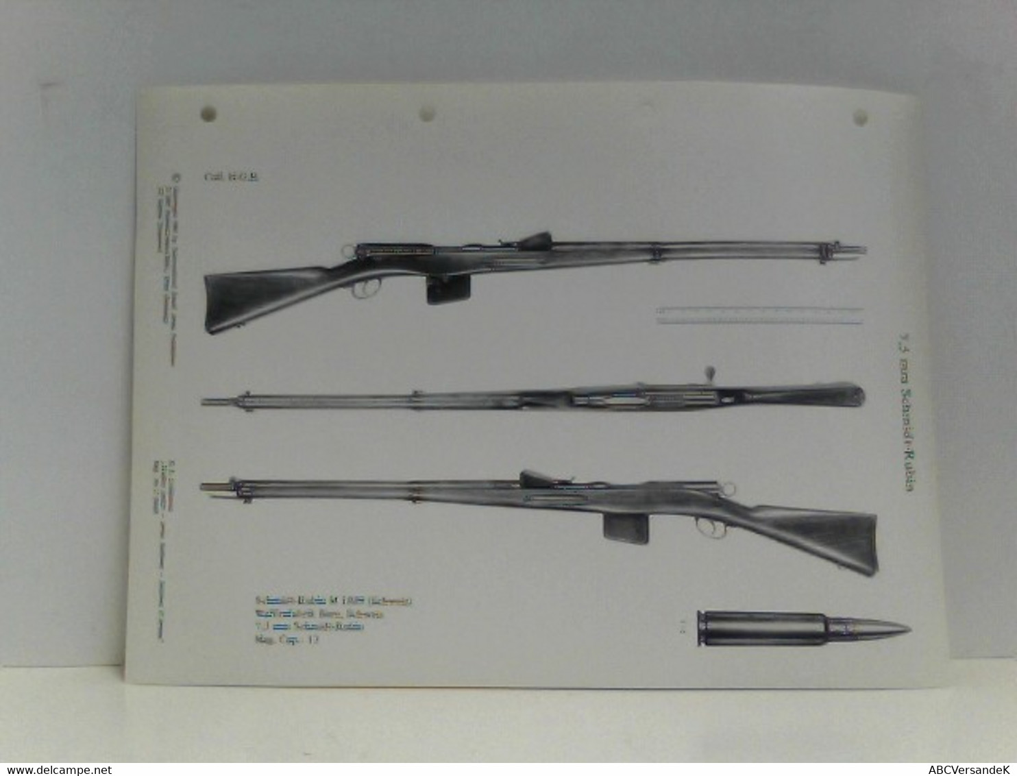 Waffen Archiv,  Arms Archives,  Archives d'Armes,  C 1  : 44 Henry R.F., 44 Henry R.F. Experimental Copy, 44 H