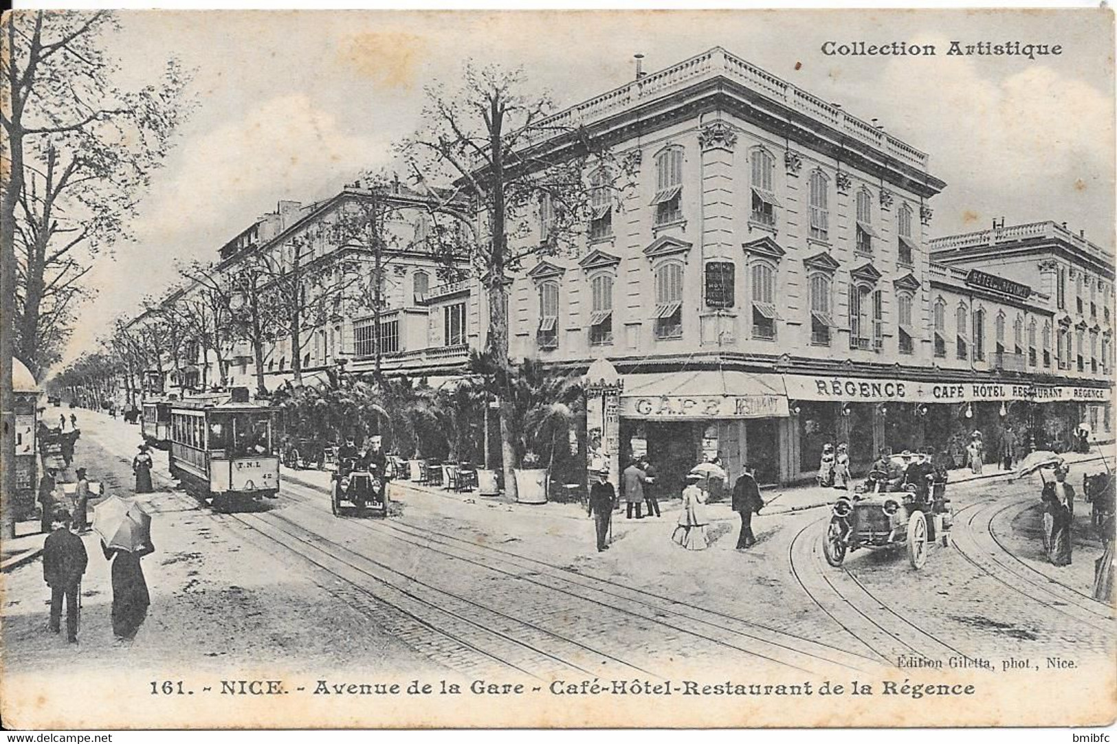 NICE - Avenue De La Gare - Café-Hôtel Restaurant De La Régence - Pubs, Hotels And Restaurants