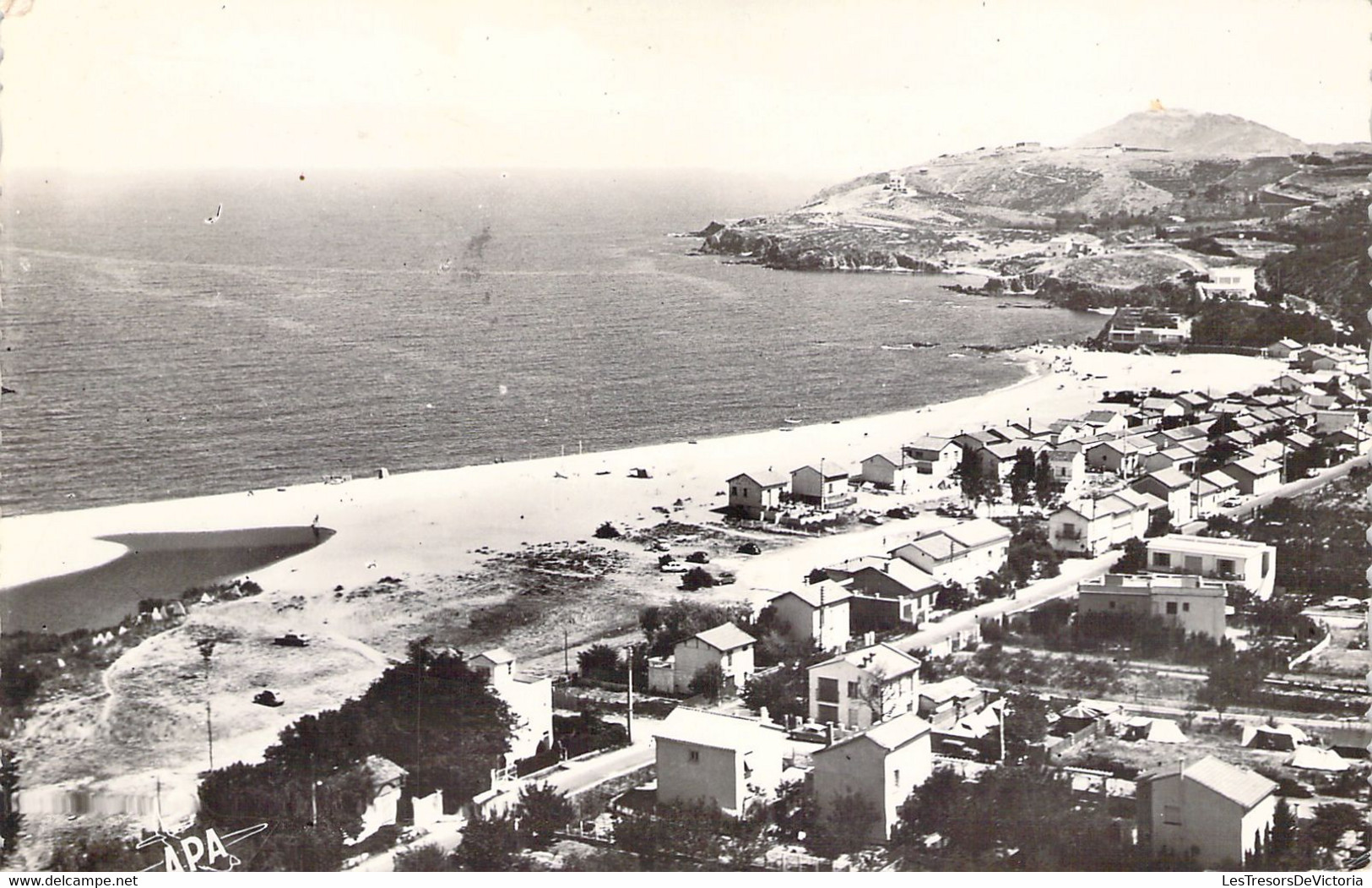 FRANCE - 66 - ARGELES Sur MER - Vue Aérienne Panoramique  - Carte Postale Ancienne - Argeles Sur Mer