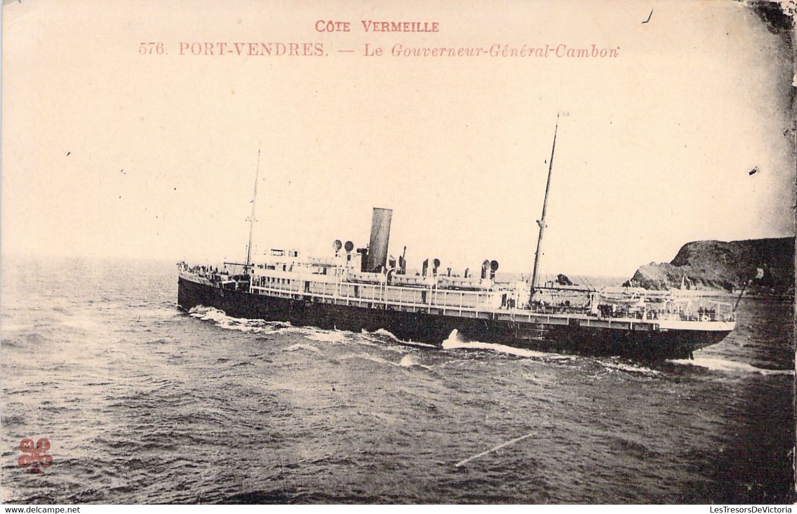 FRANCE - 66 - PORT VENDRES - Le Gouverneur Général CAMBON - Carte Postale Ancienne - Port Vendres