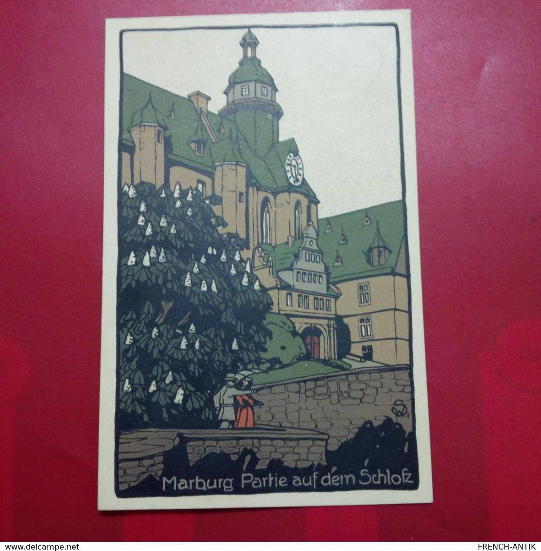 ILLUSTRATEUR A IDENTIFIER MARBURG PARTIE OUF DEM SCHLOSS - Parkinson, Ethel