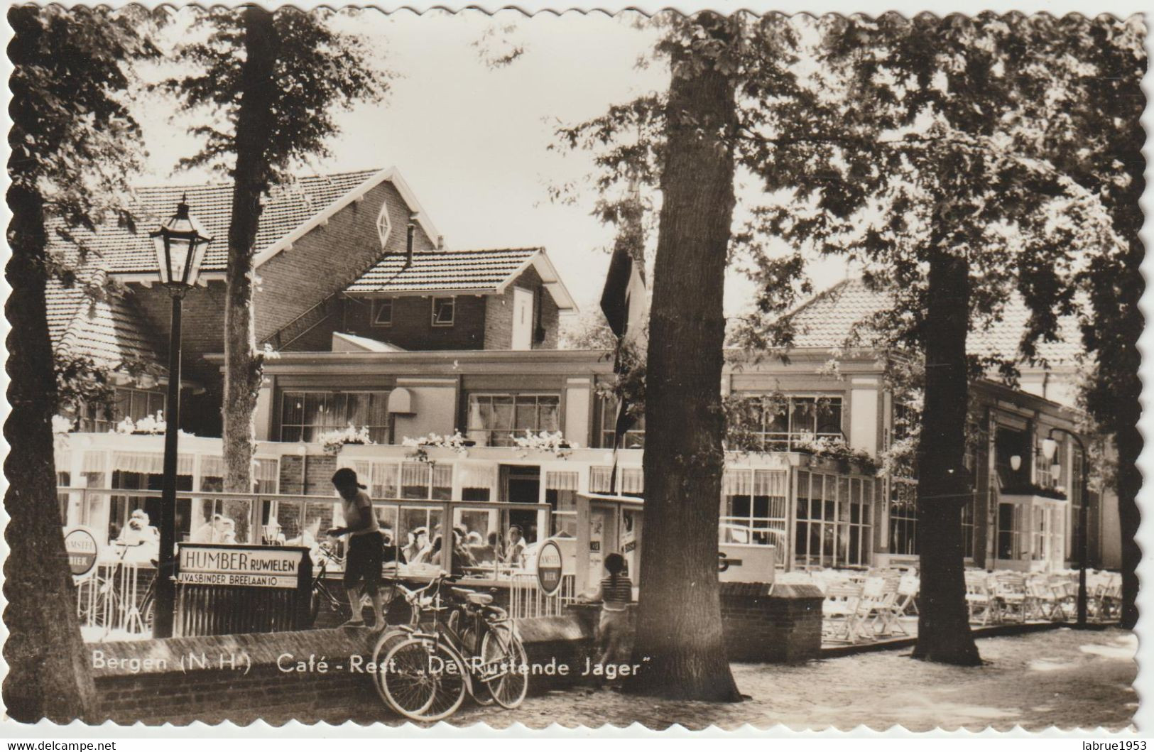 Bergen-Café-Rest. De Rusten Jager -  (F.7722) - Bergen Op Zoom