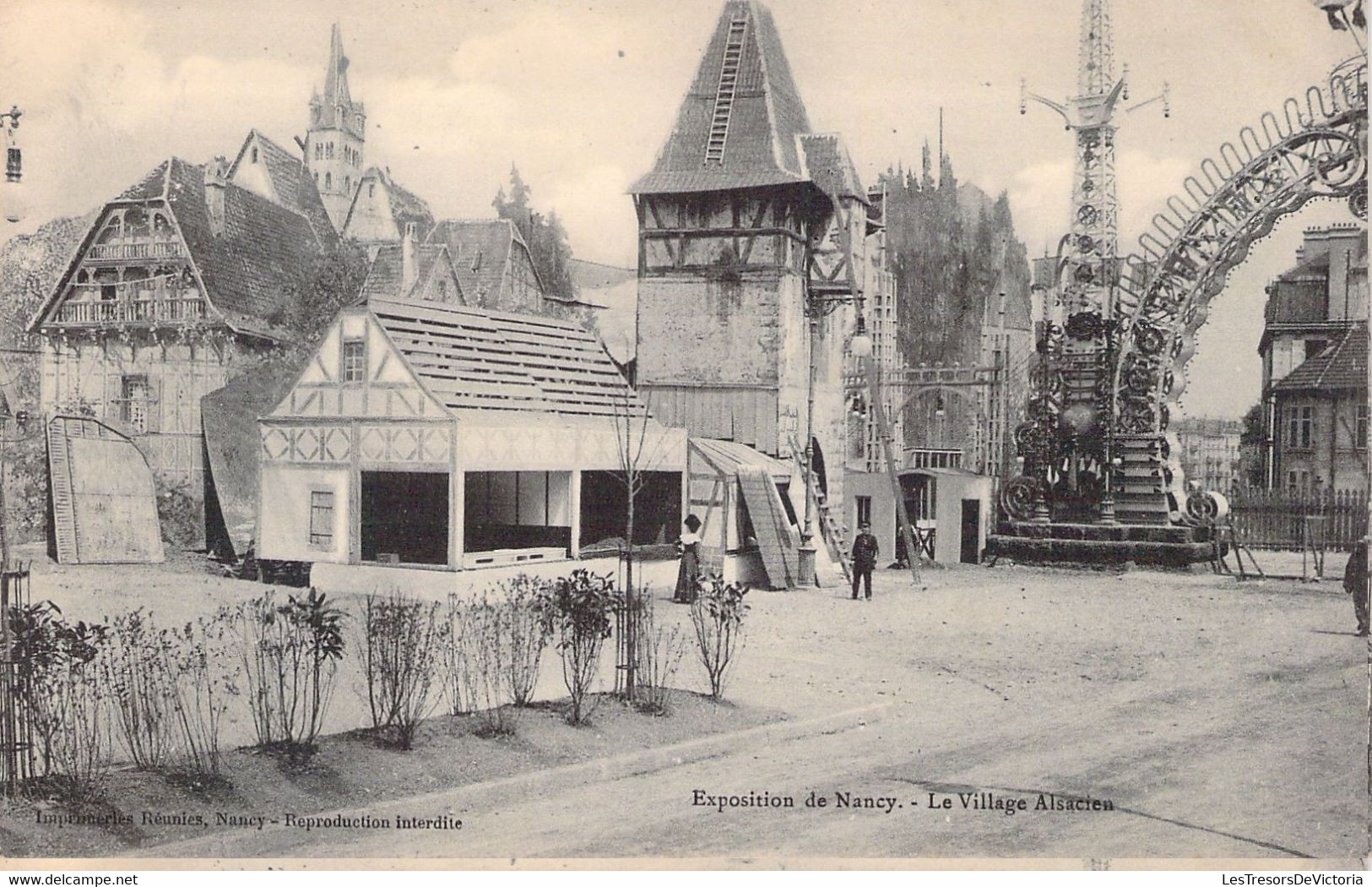 FRANCE - 54 - NANCY - Exposition De NANCY - Le Village Alsacien - Carte Postale Ancienne - Nancy