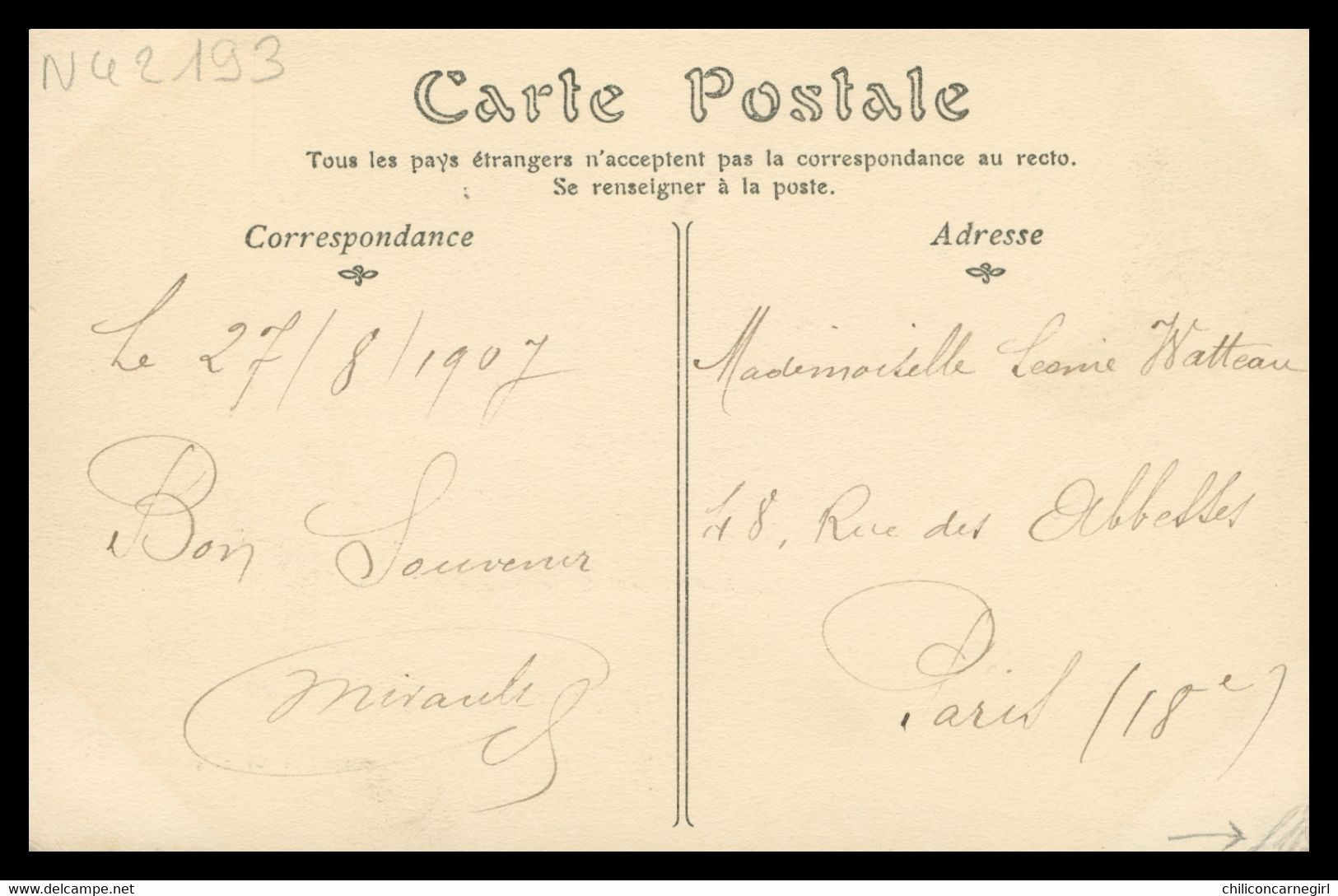 * BRIENON - Digue - 1907 - Brienon Sur Armancon