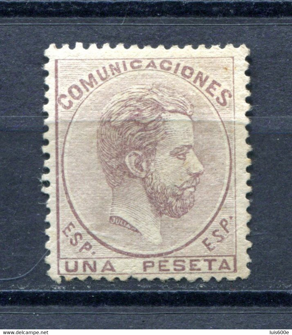 1872.ESPAÑA.EDIFIL 127*.NUEVO CON FIJASELLOS(MH)MUY BONITO.FIRMAO ROIG.CATALOGO 155€ - Unused Stamps