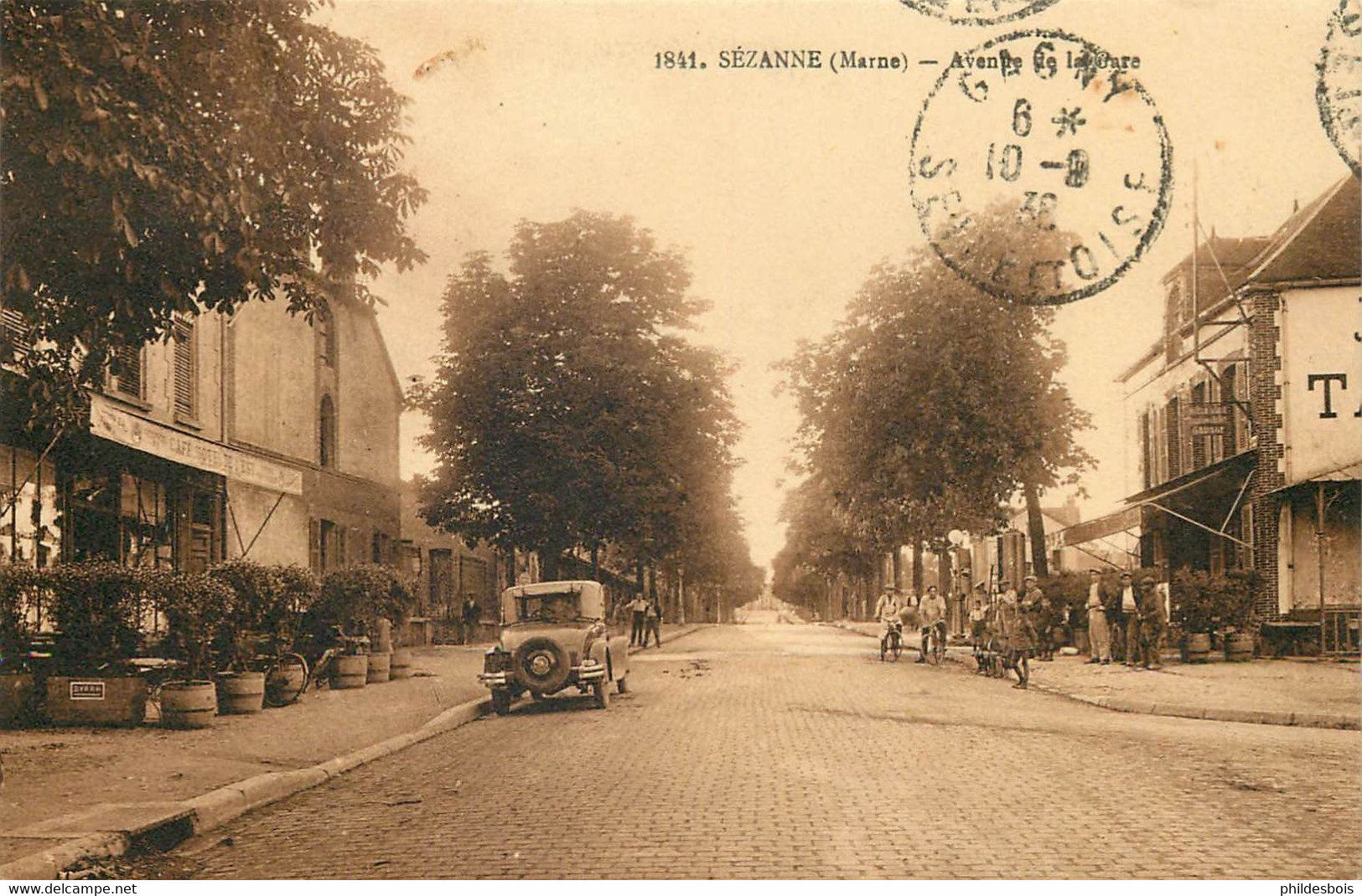 MARNE  SEZANNE  Avenue De La Gare - Sezanne