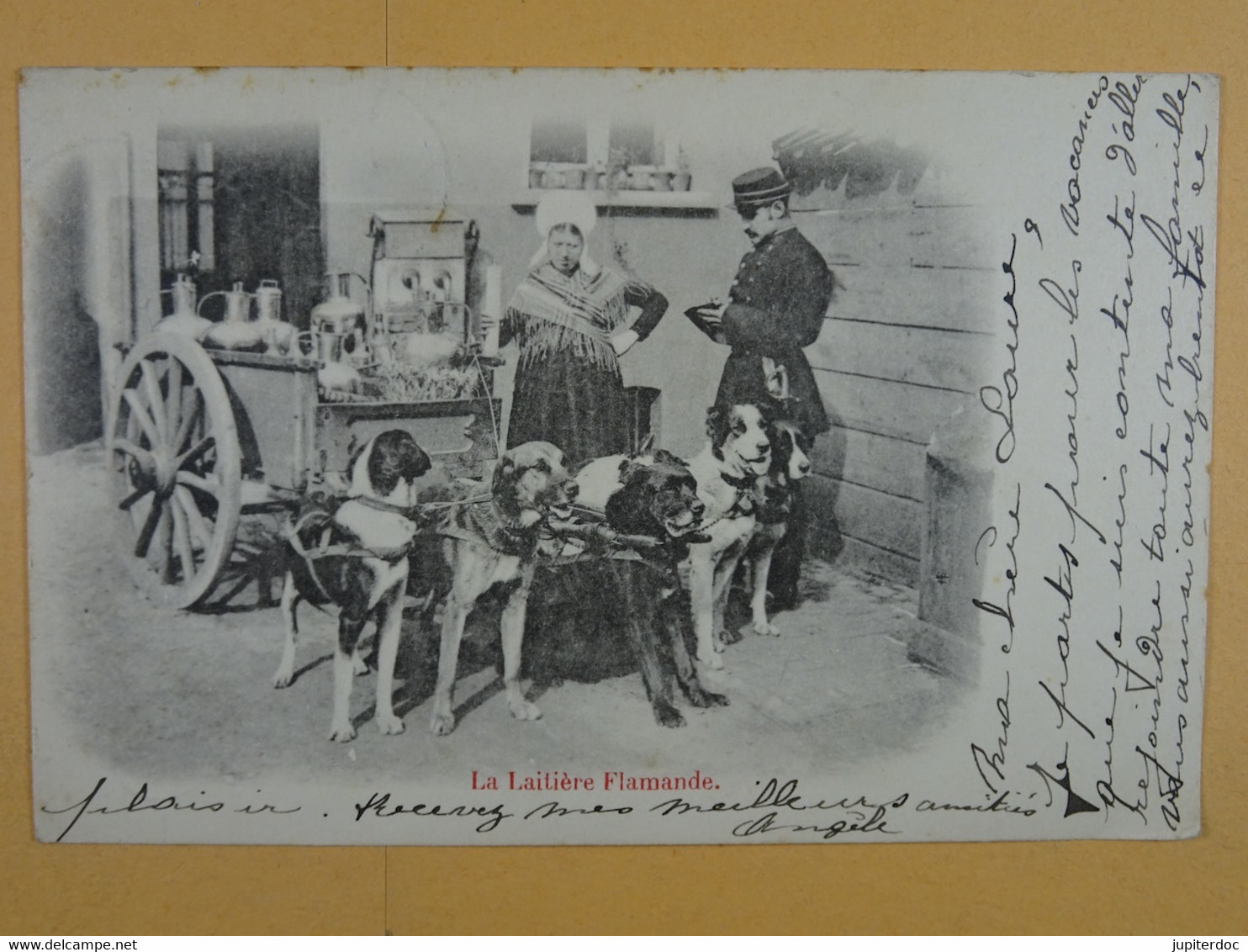 La Laitière Flamande (1900 ) - Vendedores Ambulantes