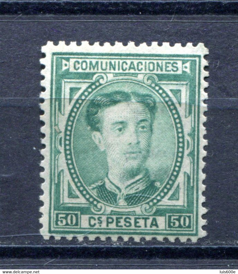 1876.ESPAÑA.EDIFIL179*.NUEVO CON FIJASELLOS(MH)BUEN CENTRAJE Y COLOR.CATALOGO 30€ - Unused Stamps