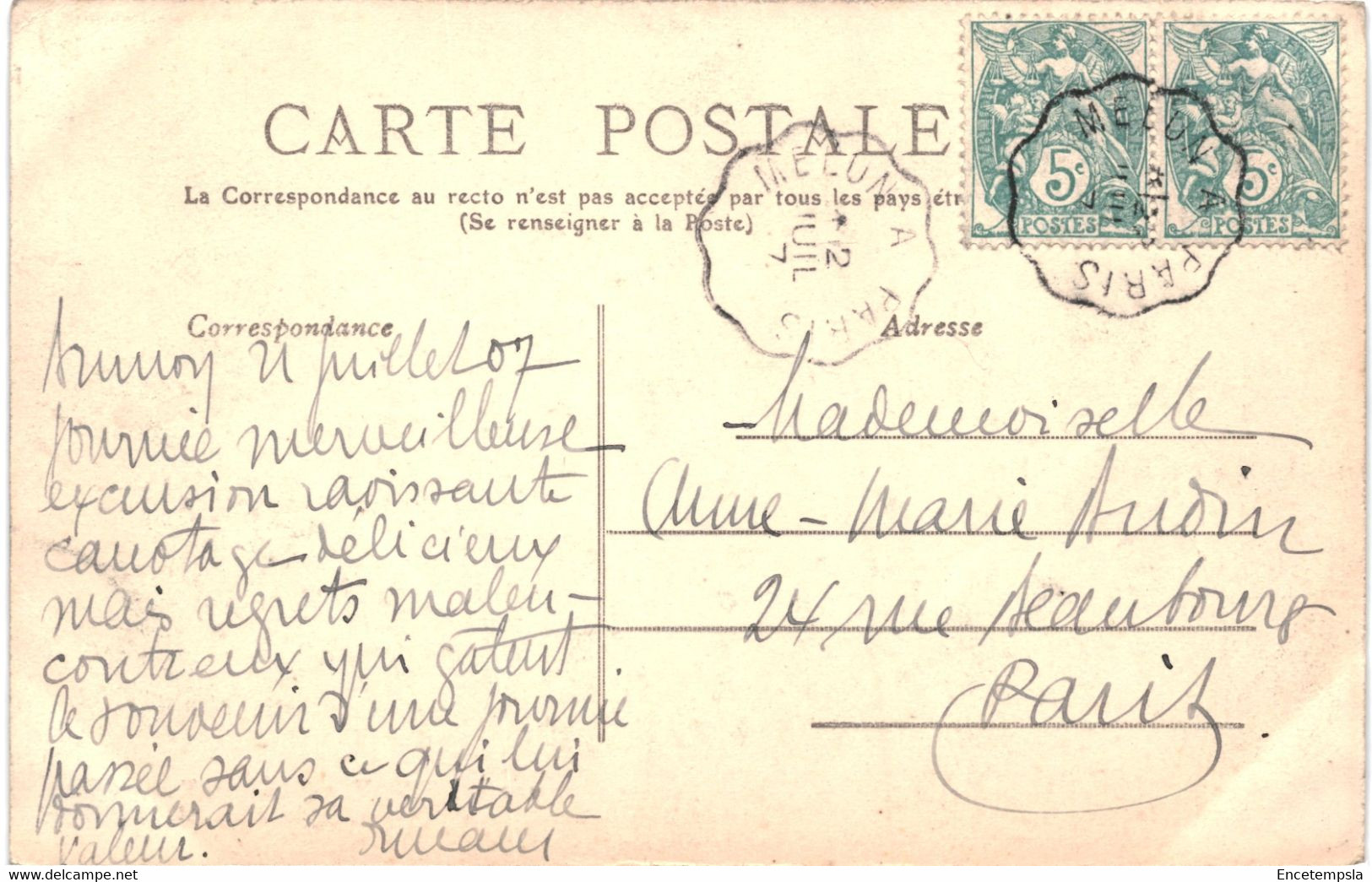 CPA Carte Postale France Épinay-sous-Sénart  Propriété Ritt Les Iles 1907 VM62770 - Epinay Sous Senart