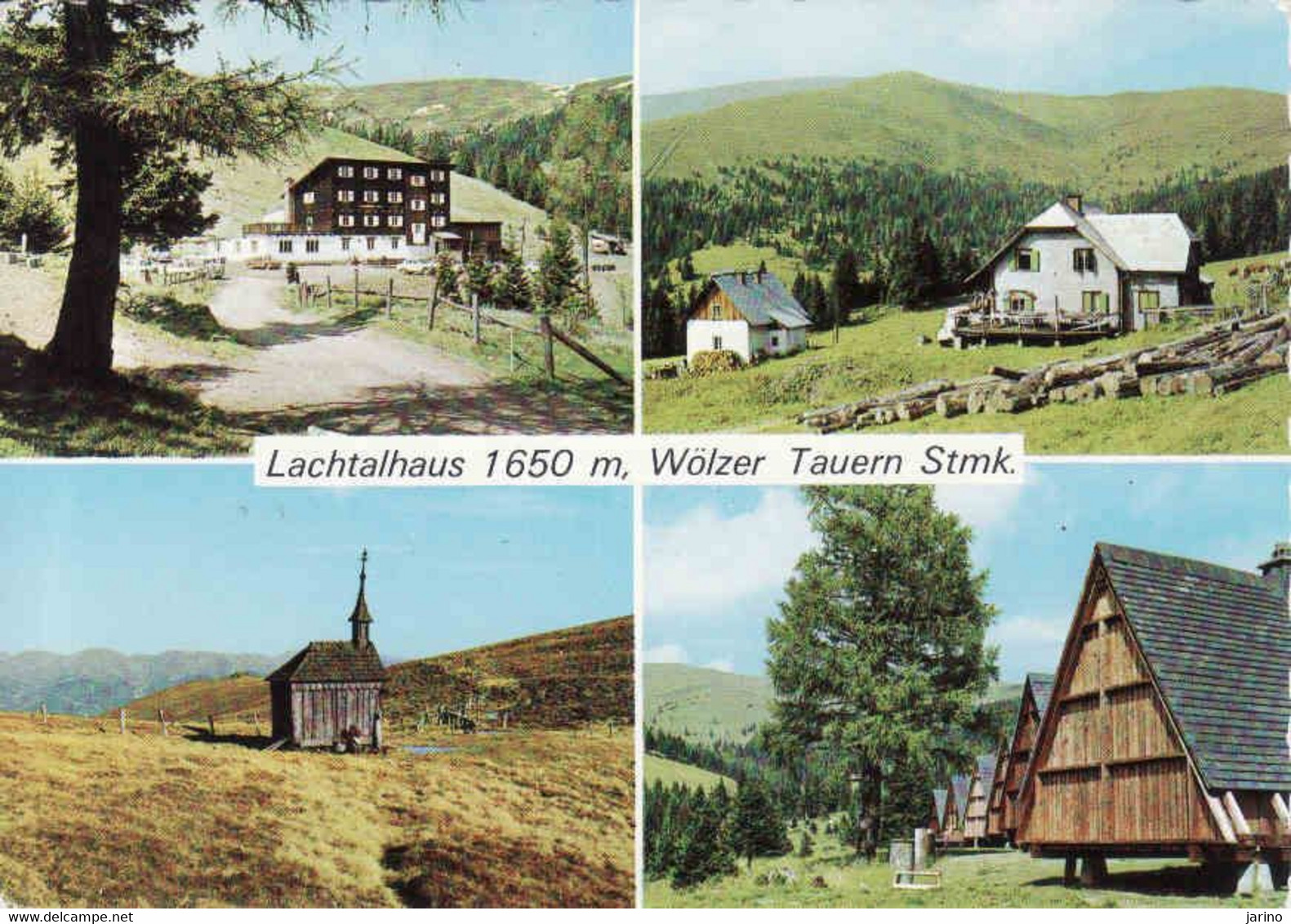 Österreich, Steiermark, Lachtalhaus, Wölzer, Tauern, Bezirk Murau, Gebraucht 1967 - St. Lambrecht