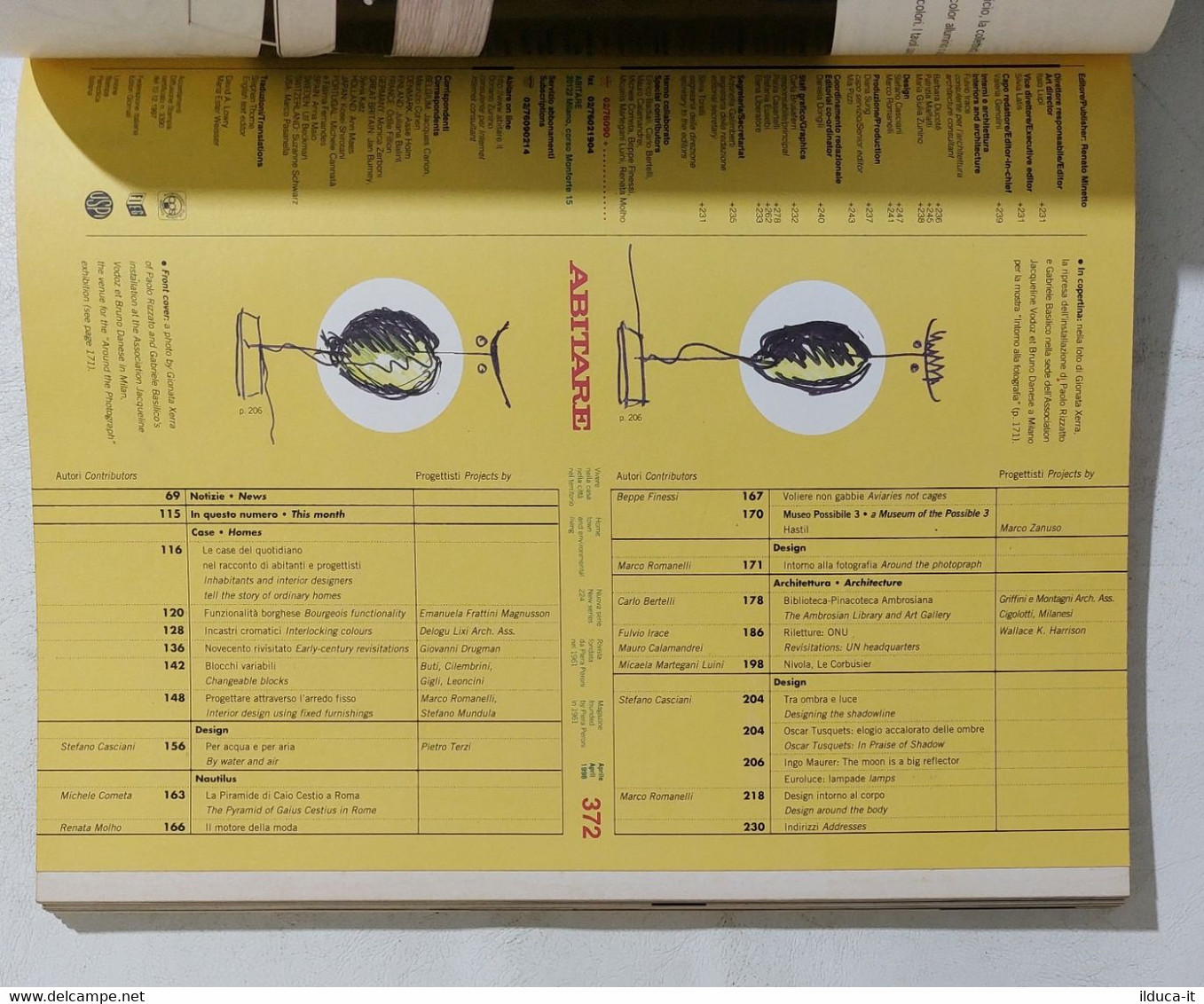 17858 ABITARE 1998 N. 372 - Le Corbusier E New York / Nuove Luci - Huis, Tuin, Keuken