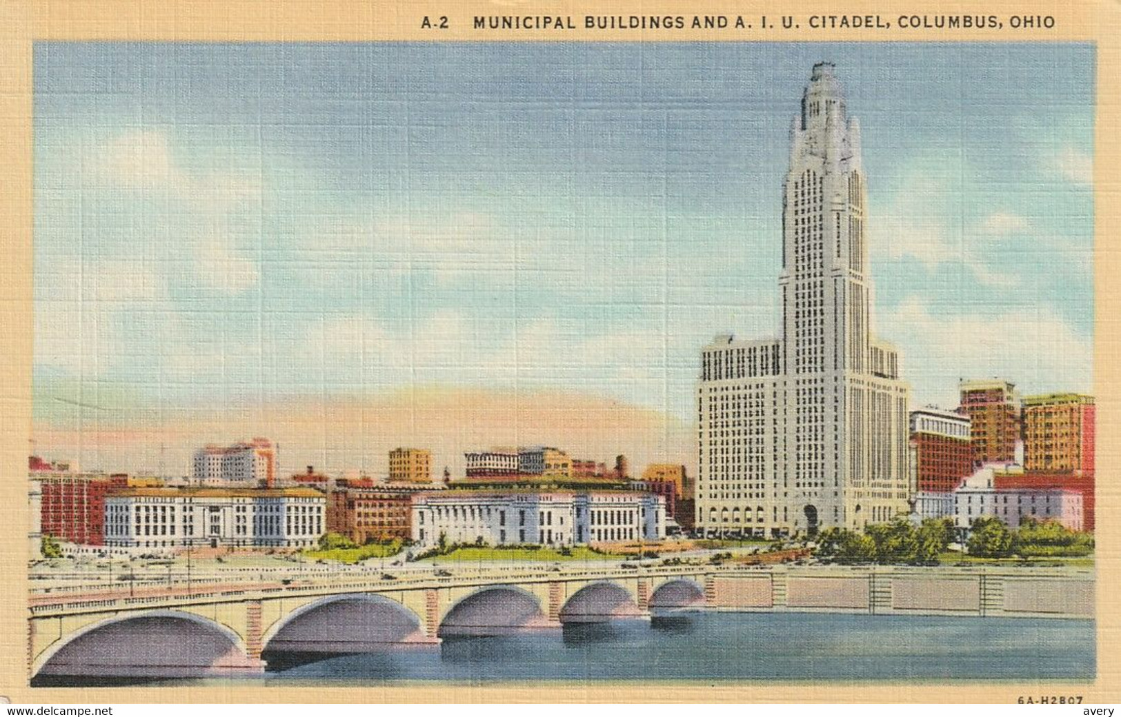 Municipal Buildings And A. I. U. Citadel, Columbus, Ohio - Columbus