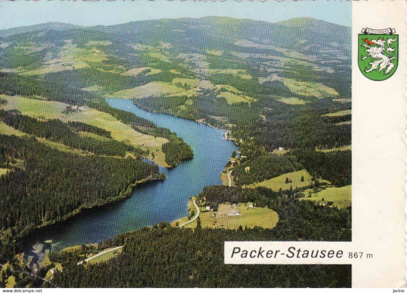 Österreich, Steiermark, Packer - Stausee, Edelschrott, Wappen, Bezirk Voitsberg, Gebraucht 1968 - Edelschrott