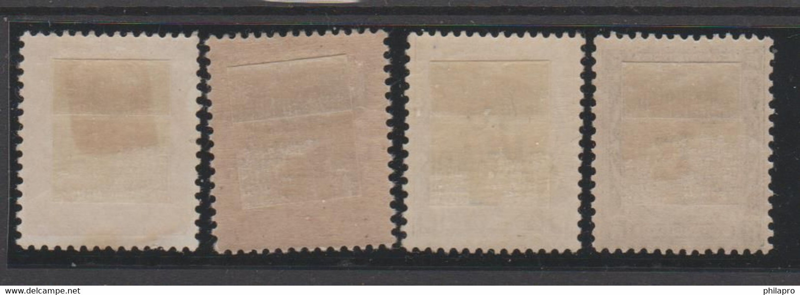 MAROC  Yvert N° T 6/9    *MH   HINGED  Complete Set  Réf  R378 - Timbres-taxe