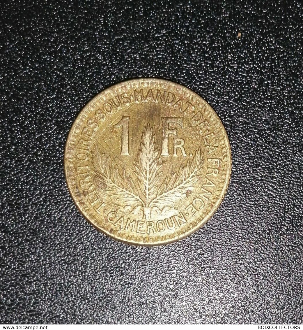 1 Francs Cameroun 1926 Territoires Sous Mandat De La France - Réf C23 - Kameroen