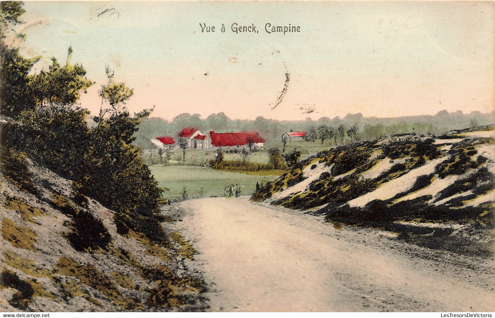 Belgique - Genck - Vue à Genck - Campine - Colorisé - Edit. Ep.G. Ghuys - Carte Postale Ancienne - Genk