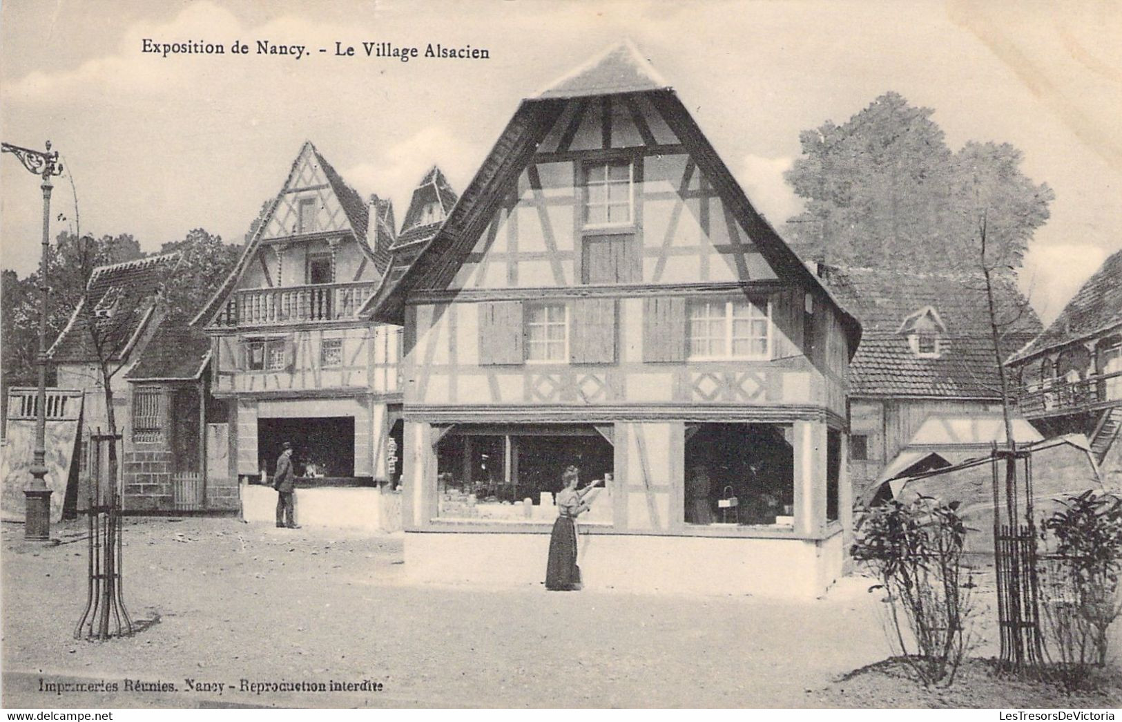 FRANCE - 54 - NANCY - Exposition De NANCY - Le Village Alsacien - Carte Postale Ancienne - Nancy