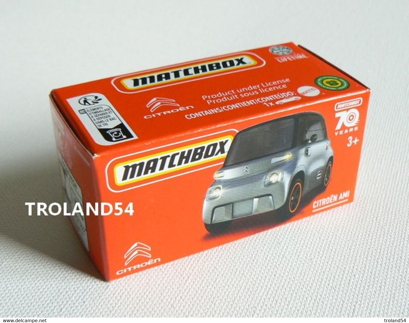 Matchbox, Citroën Ami - Matchbox (Mattel)