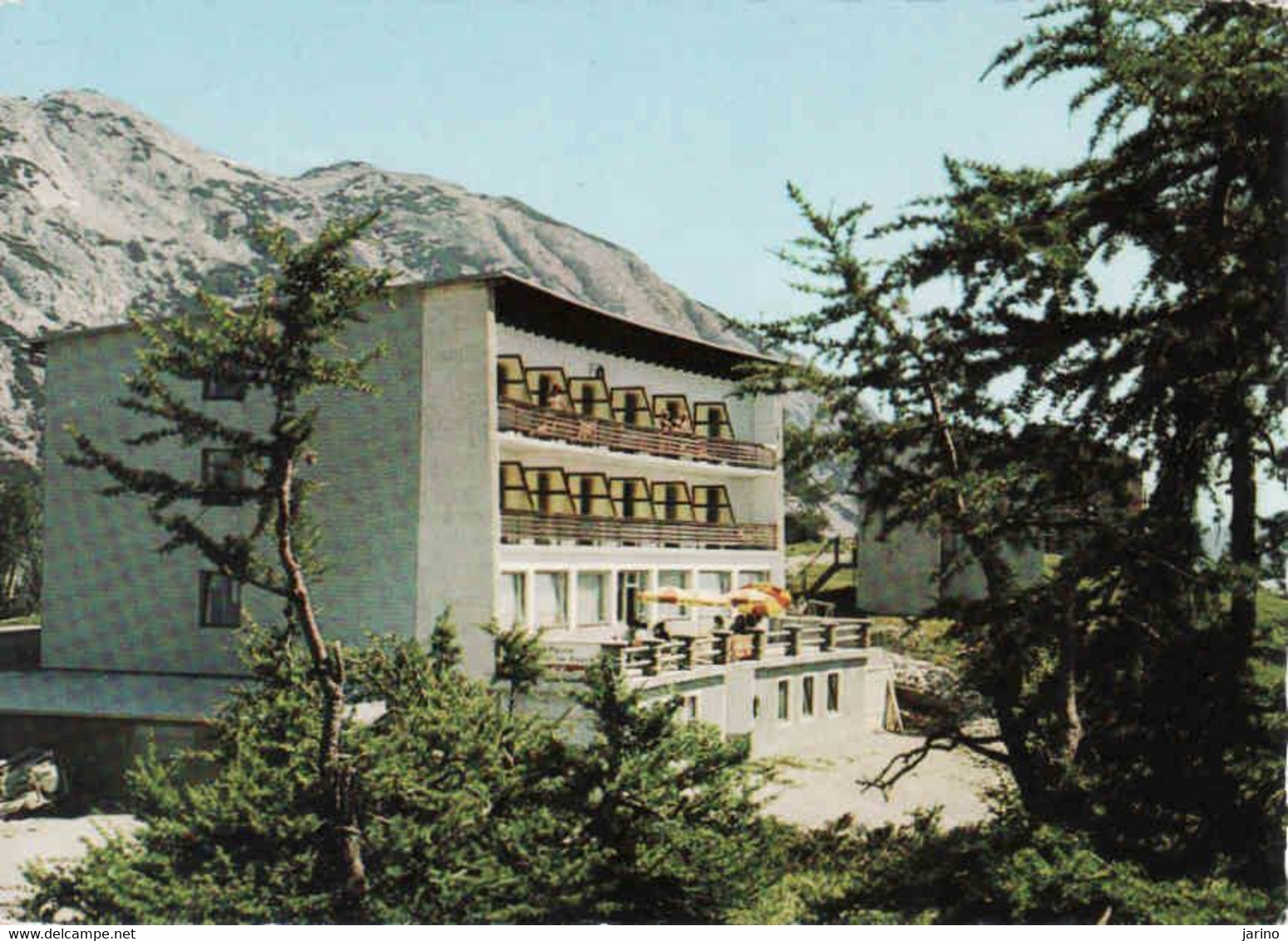 Österreich, Steiermark, Tauplitz, H.u,H. Binder Alpenhof - Grosse Pension Restaurant, Bezirk Liezen, Gebraucht 1989 - Tauplitz