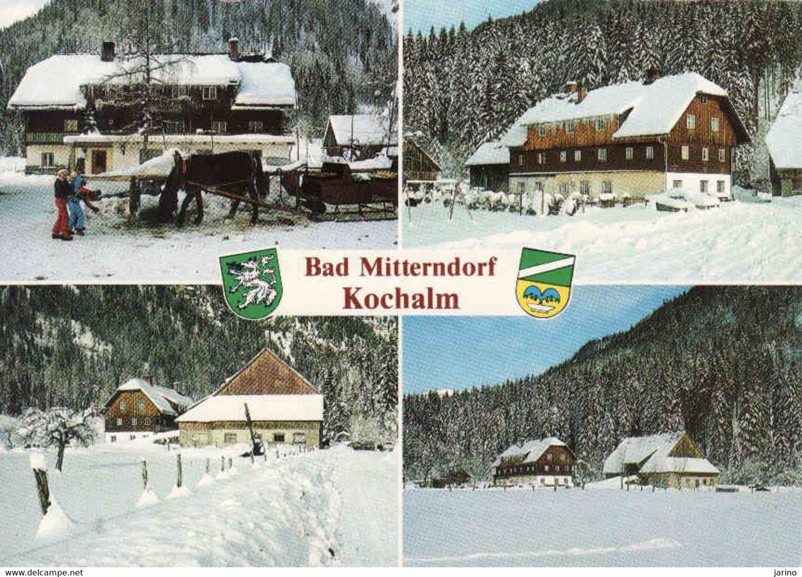 Österreich, Steiermark, Bad Mitterndorf, Kochalm, Wappen, Bezirk Liezen, Gebraucht - Bad Mitterndorf