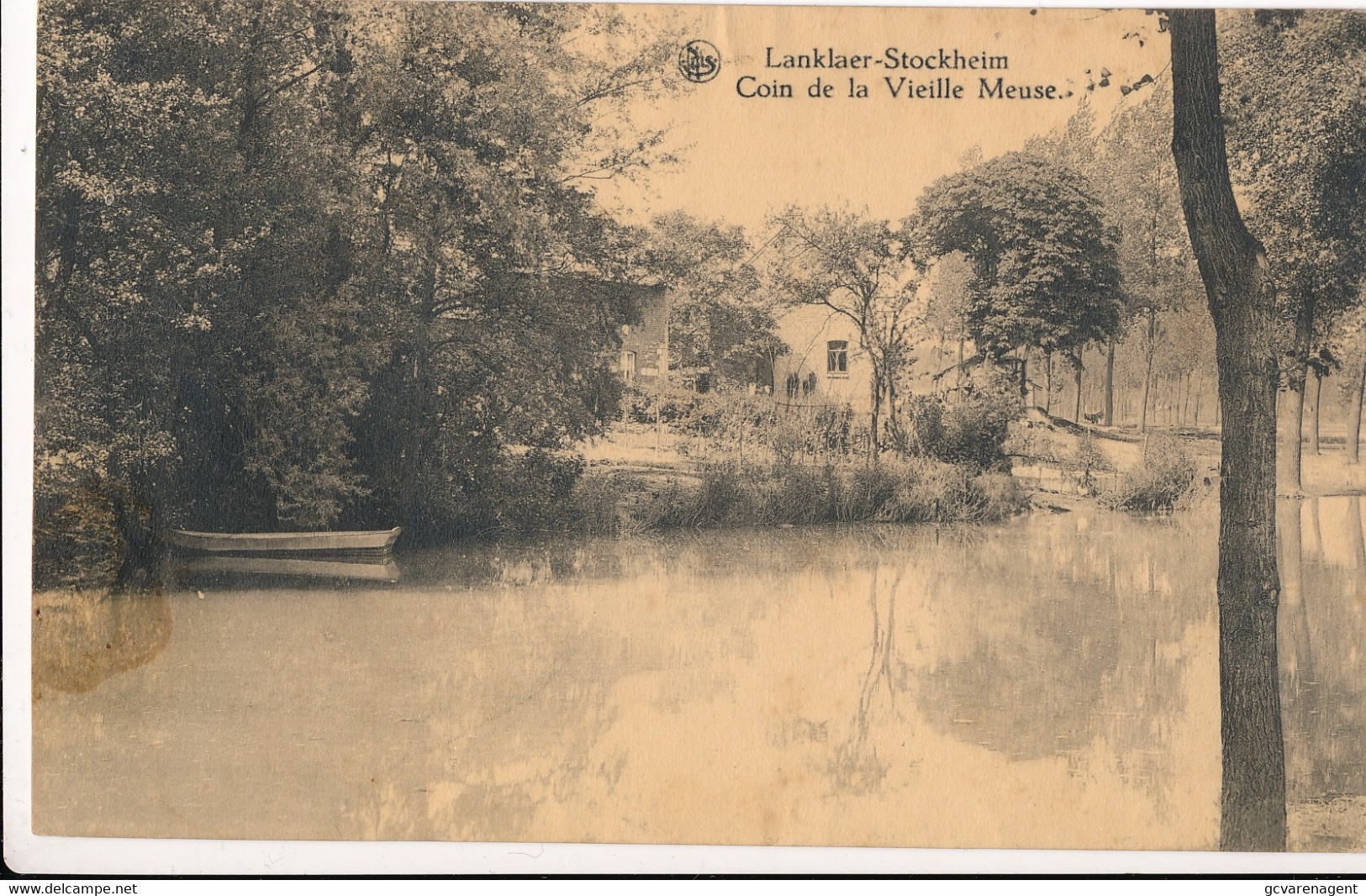 LANKLAER STOCKHEIM     COIN DE DE VIEILLE MEUSE             2 SCANS - Dilsen-Stokkem