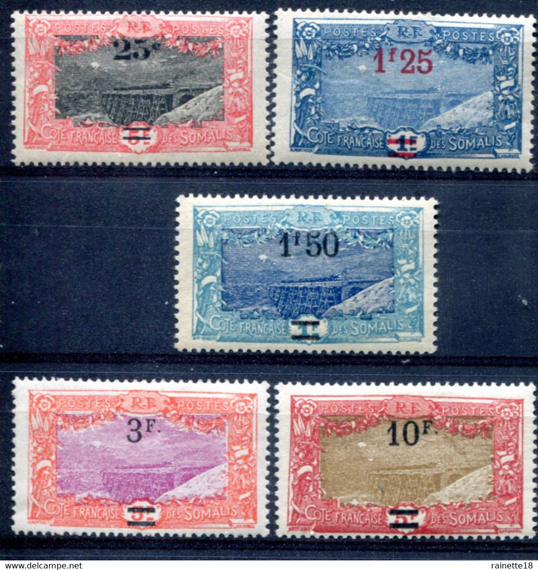 Cote Des Somalis     116/120 * - Unused Stamps