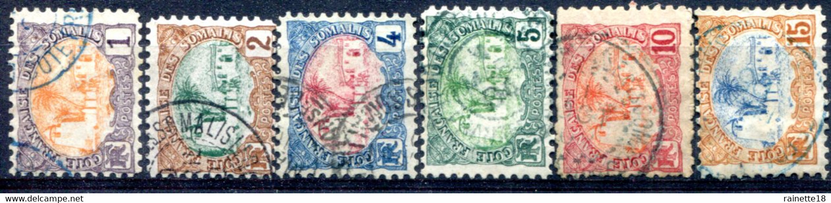 Cote Des Somalis      37/42  Oblitérés - Used Stamps